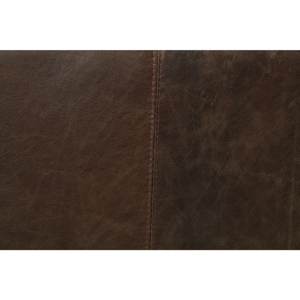 Porchester - Sofa - Distress Chocolate Top Grain Leather, dark brown, view 4