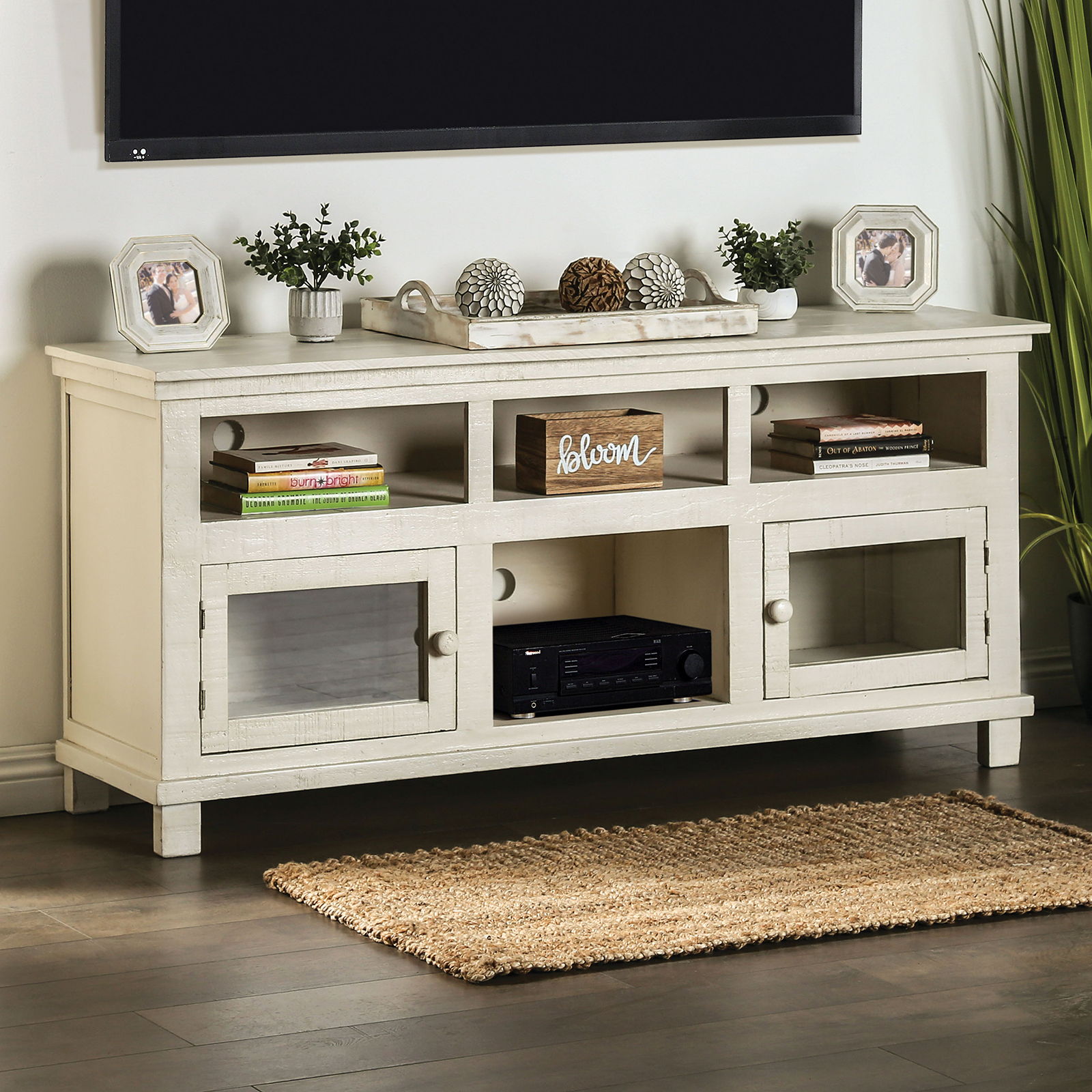 Argus TV Stand Ivory New Lots Furniture Online Store