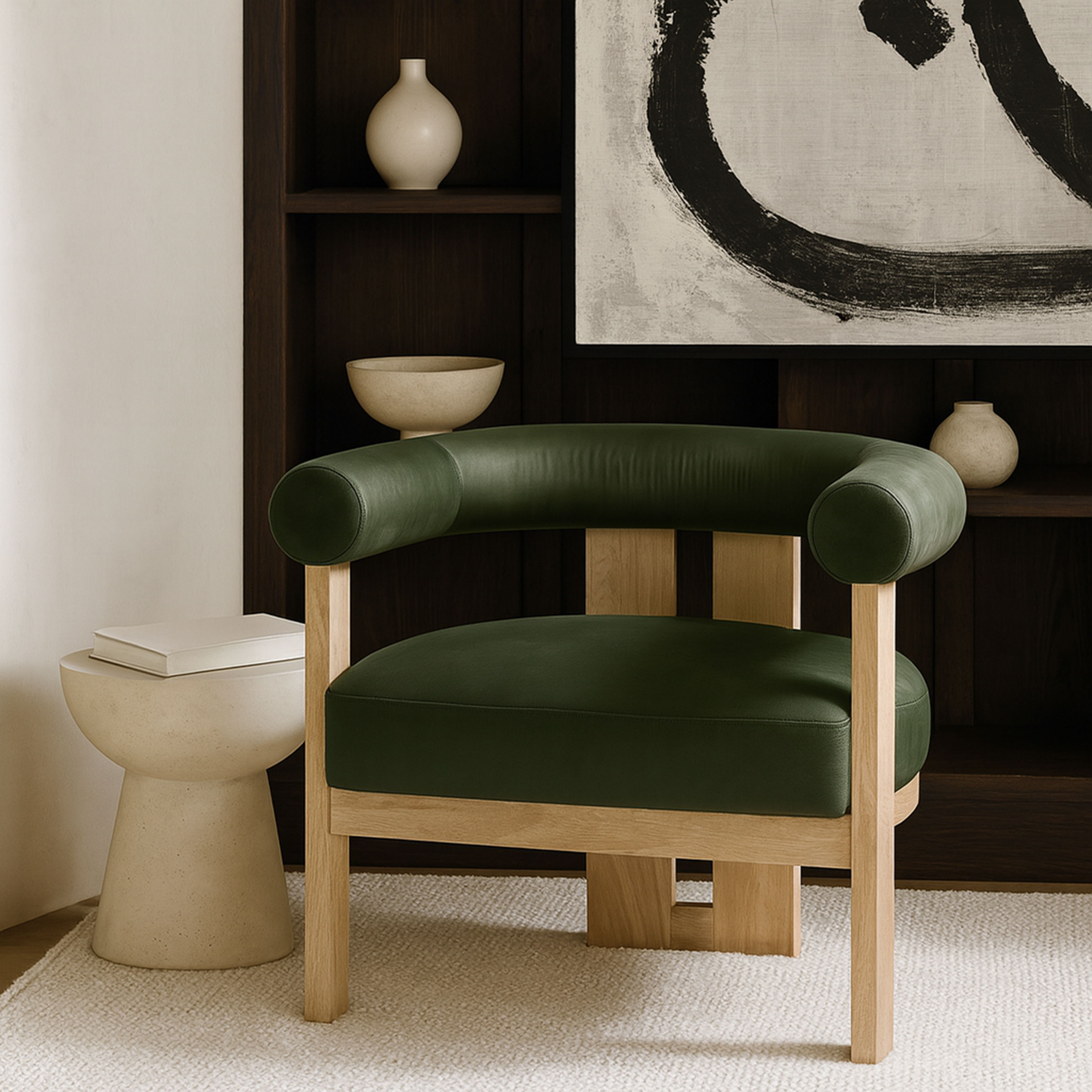 Arienzo - Performance Upholstered Accent Chair - Green