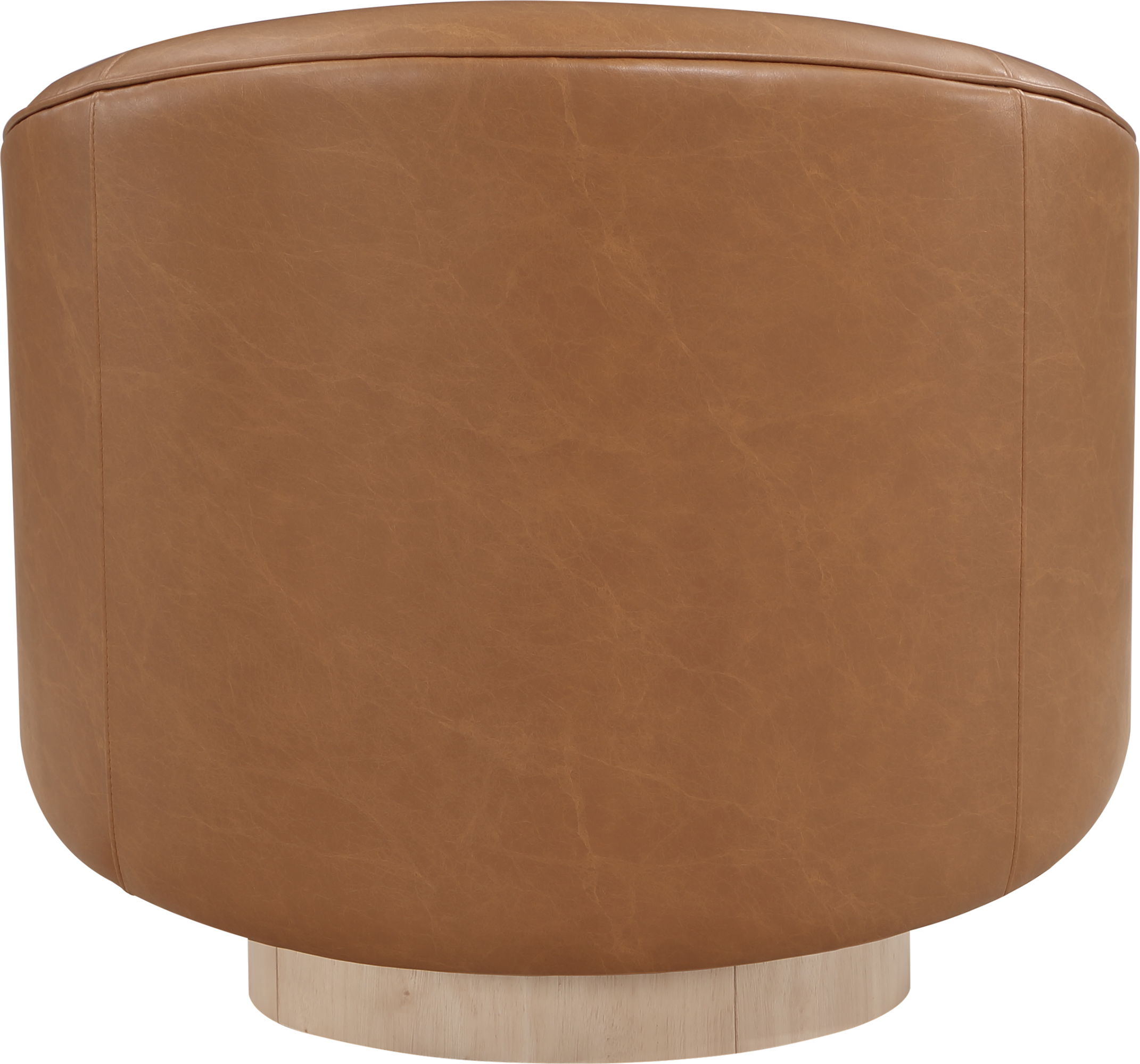 Gibson - Swivel Accent Chair - Cognac