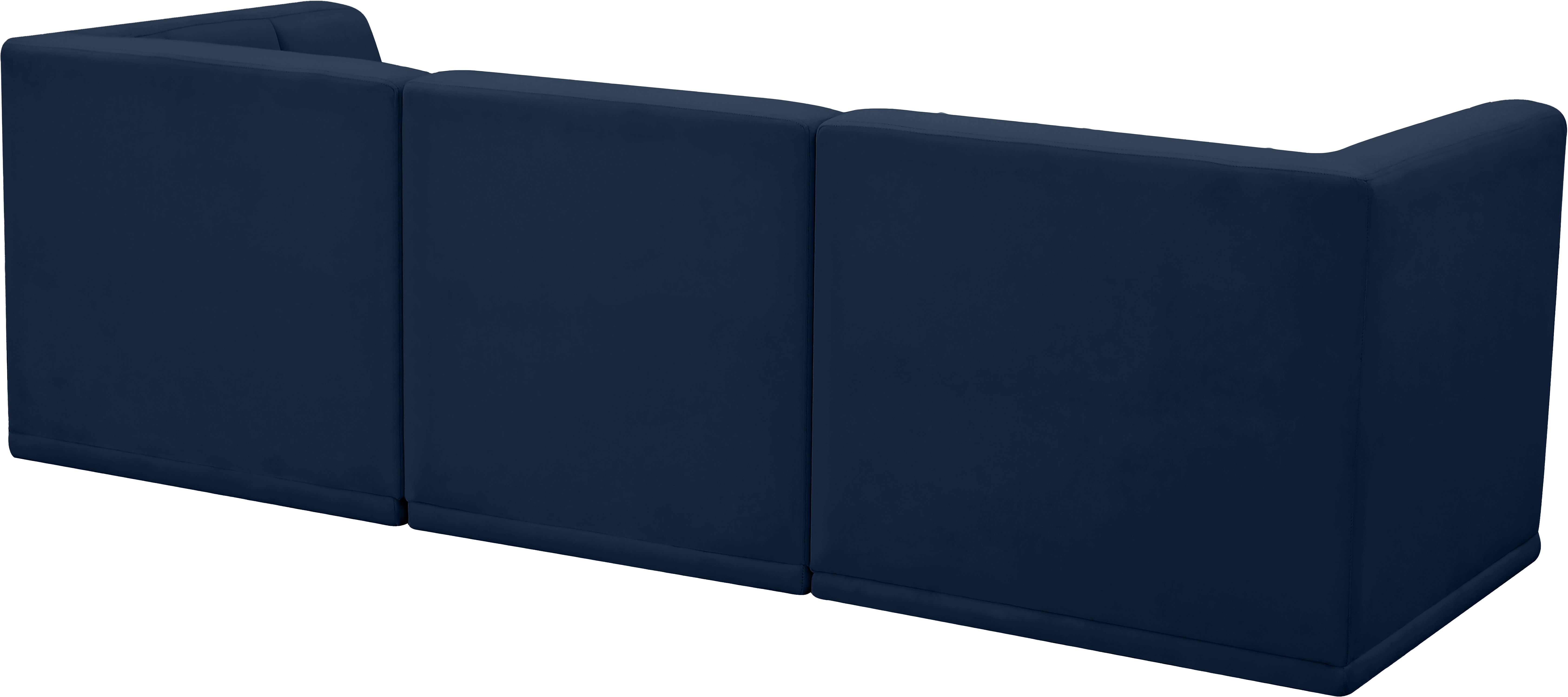 Relax - 3 Piece Modular Sofa - Navy