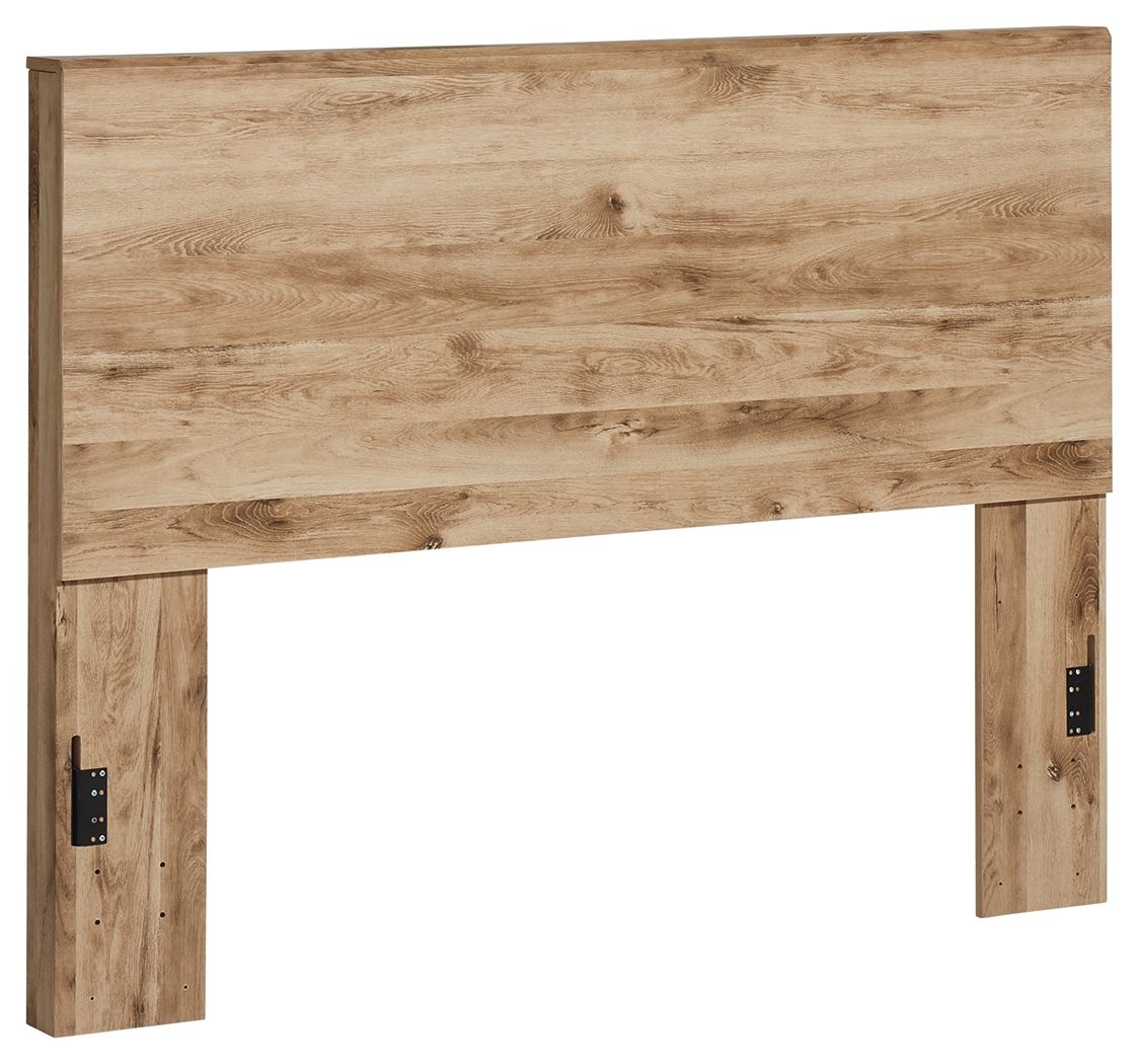 Ashley Hyanna Queen Panel Headboard - Tan Brown