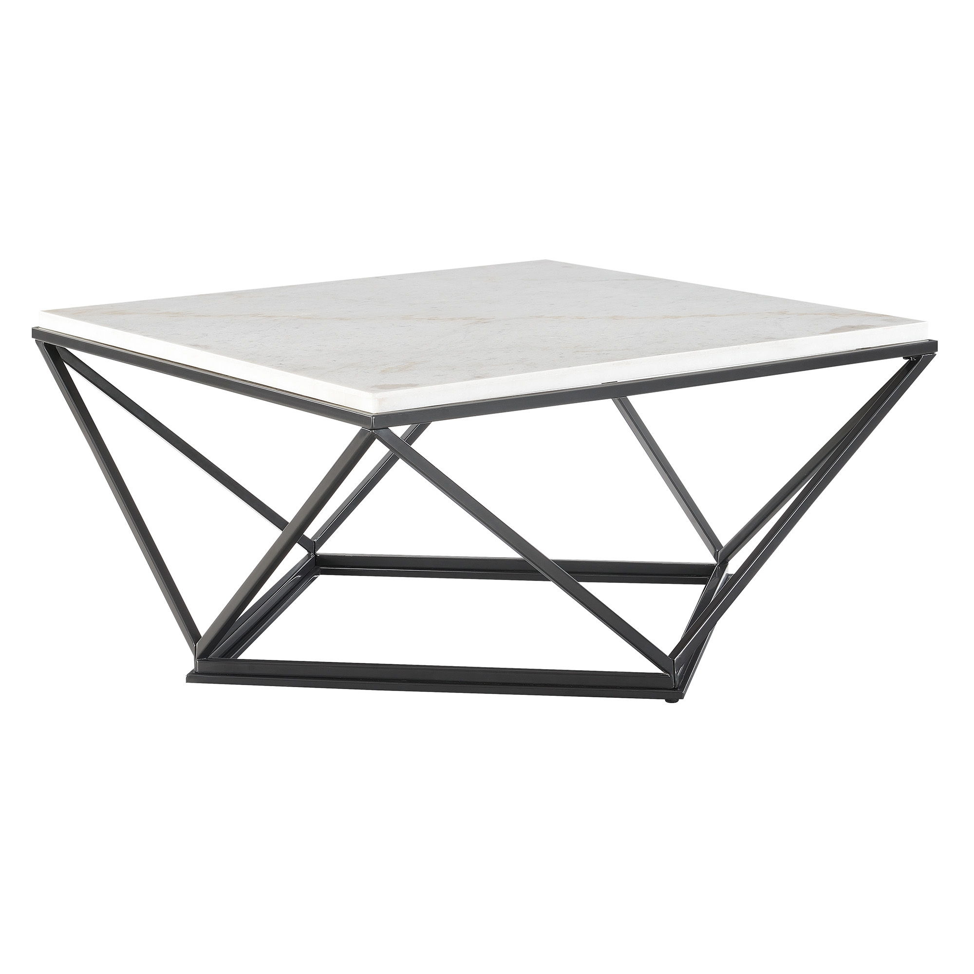 Riko - 2 Piece Occasional Table Set (Coffee Table And End Table) - Black