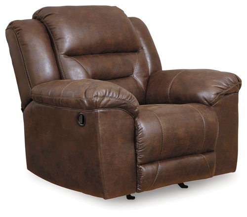 Stoneland - Rocker Recliner - Chocolate, dark brown