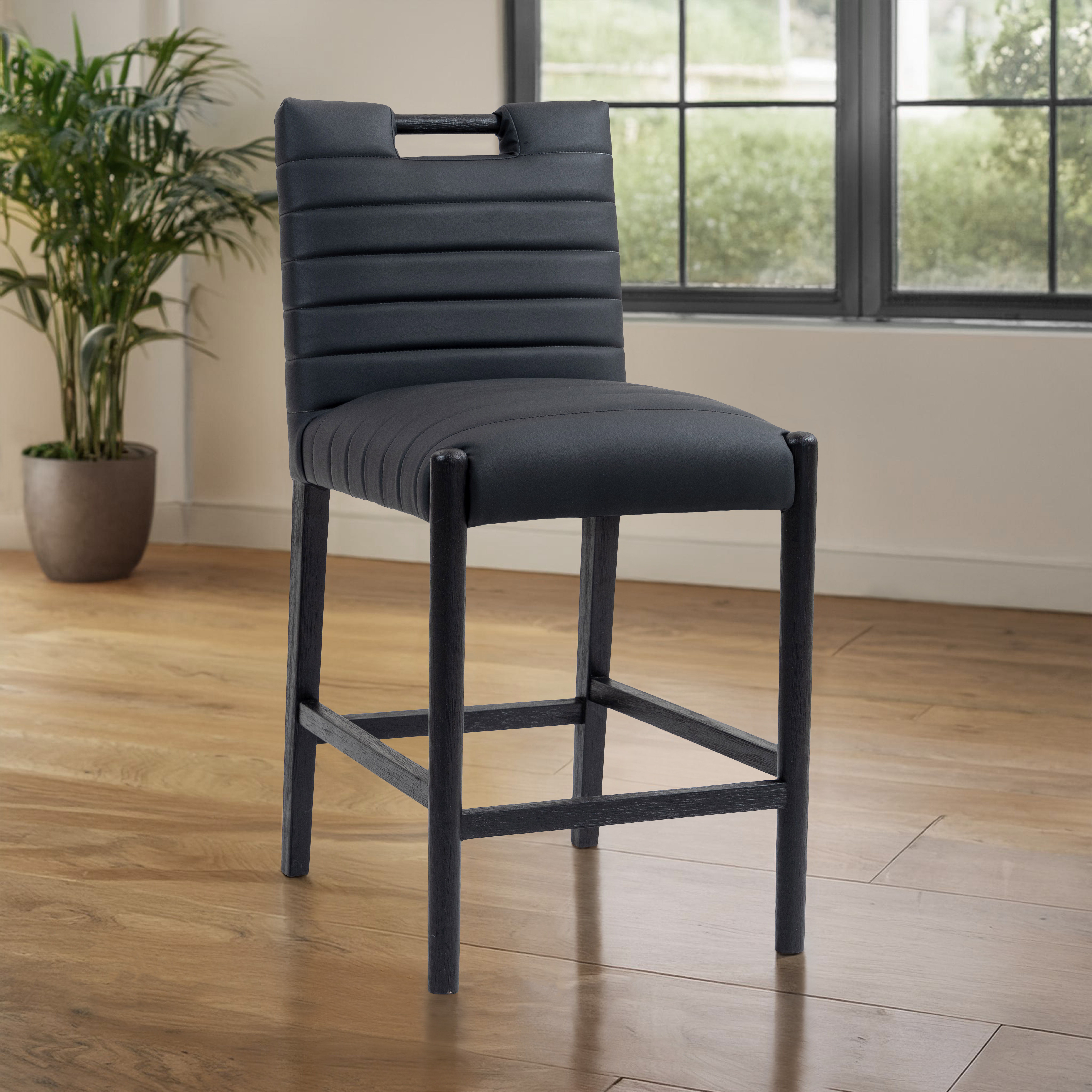 Aimee - Counter Stool - Black