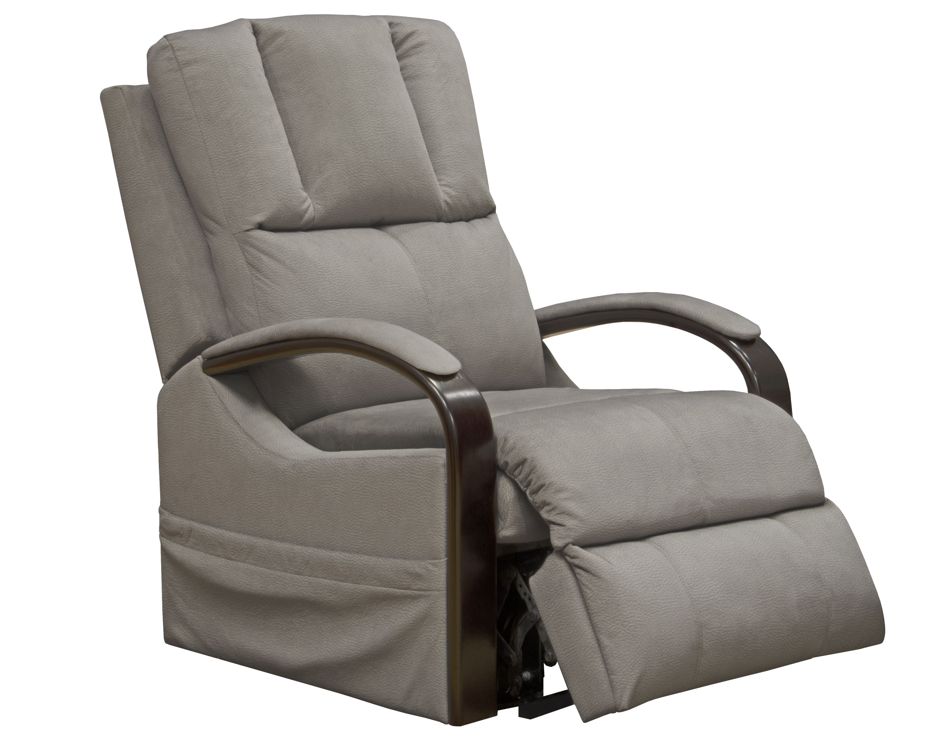 Chandler - Power Lift Recliner With Heat & Massage - Aluminum
