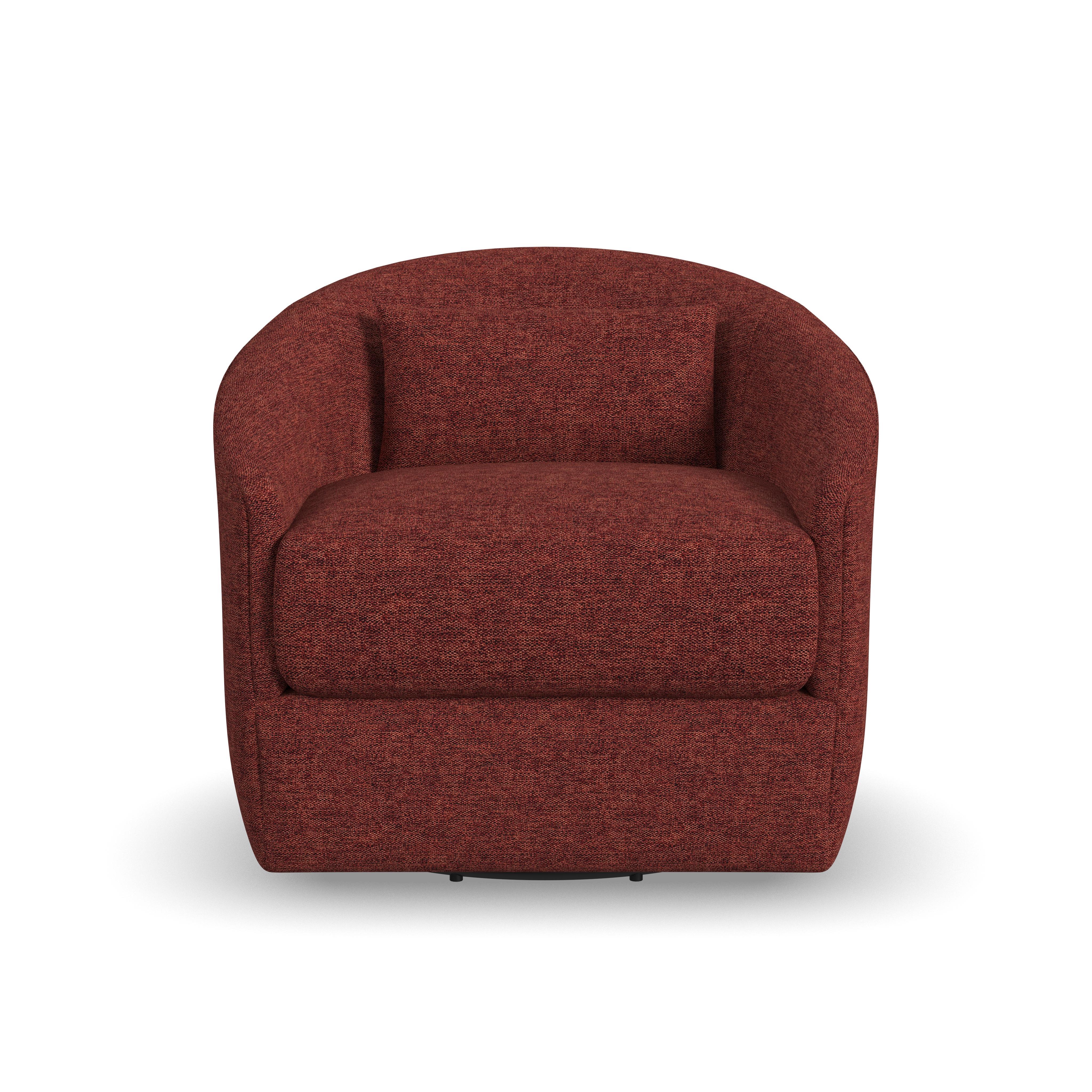 Shelly - Swivel Chair, dark red, view 3