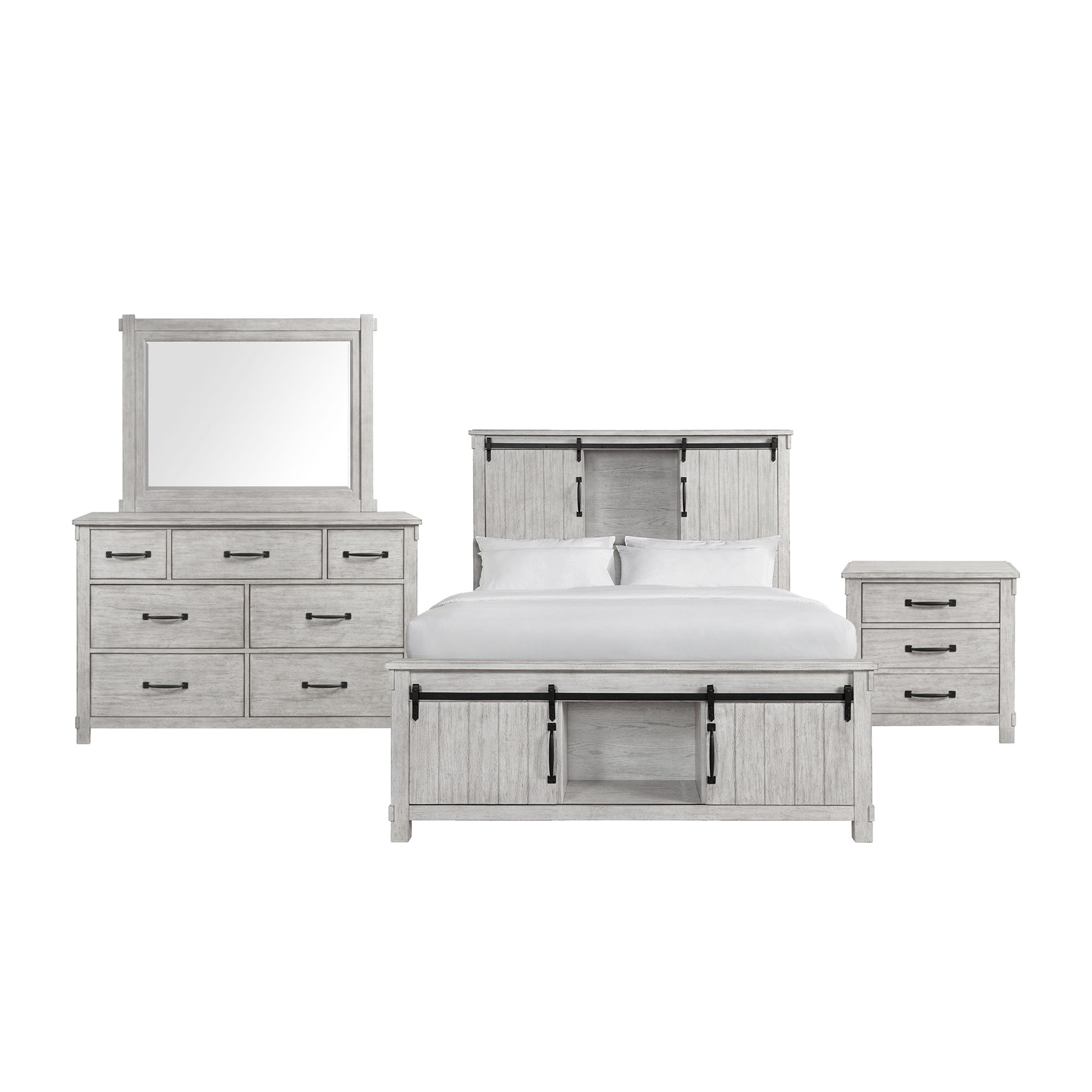 Queen · 4 Pc · Bedroom Set