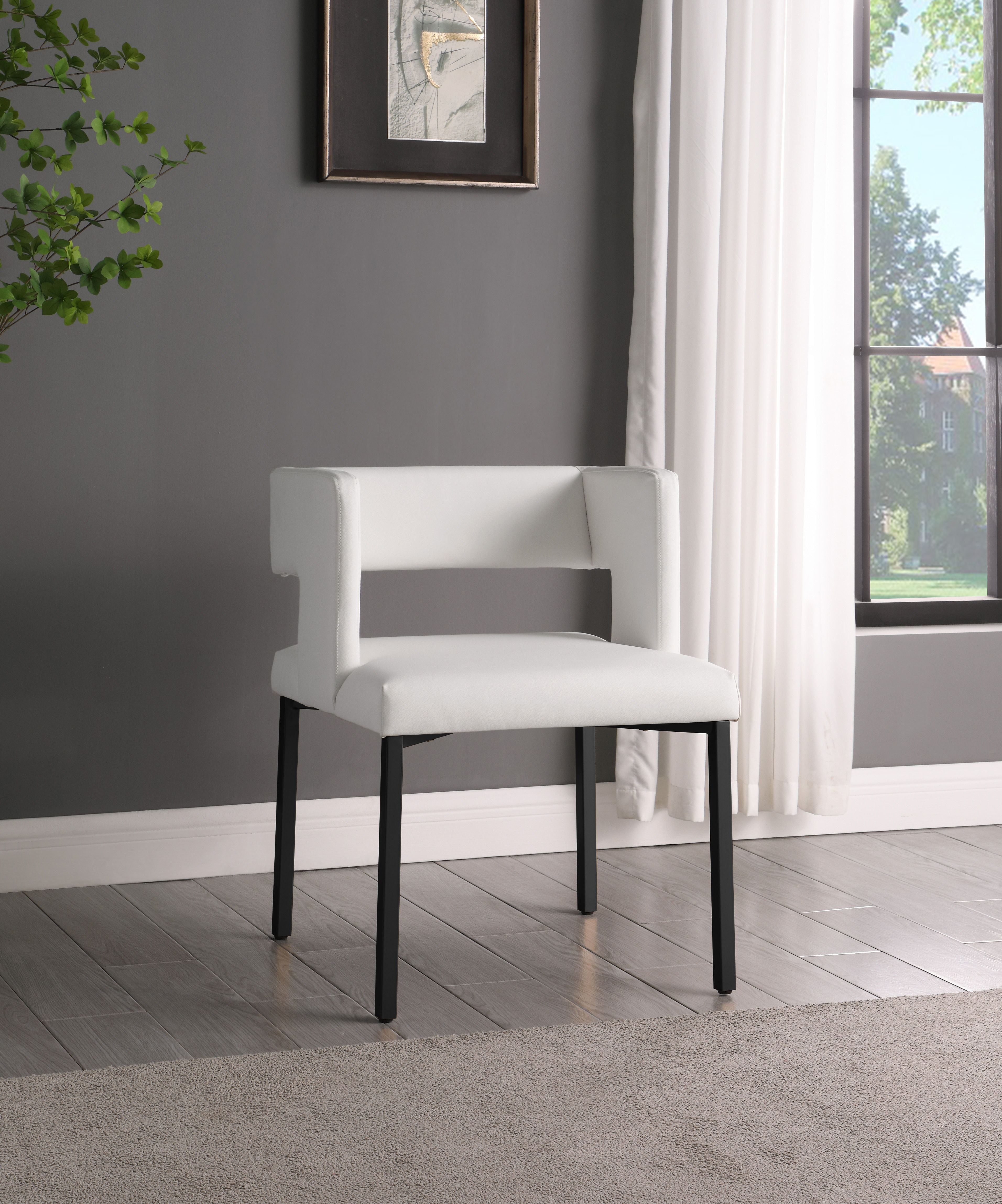 Caleb - Dining Chair (Set of 2) - White