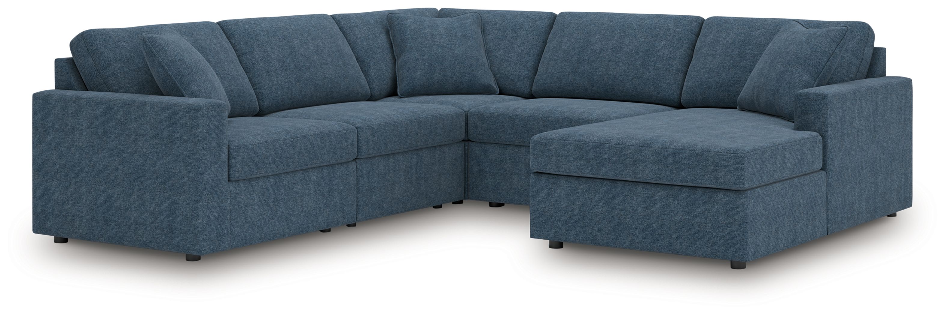 5 Pc · Sectional With Raf Corner Chaise, With Laf Corner Chair