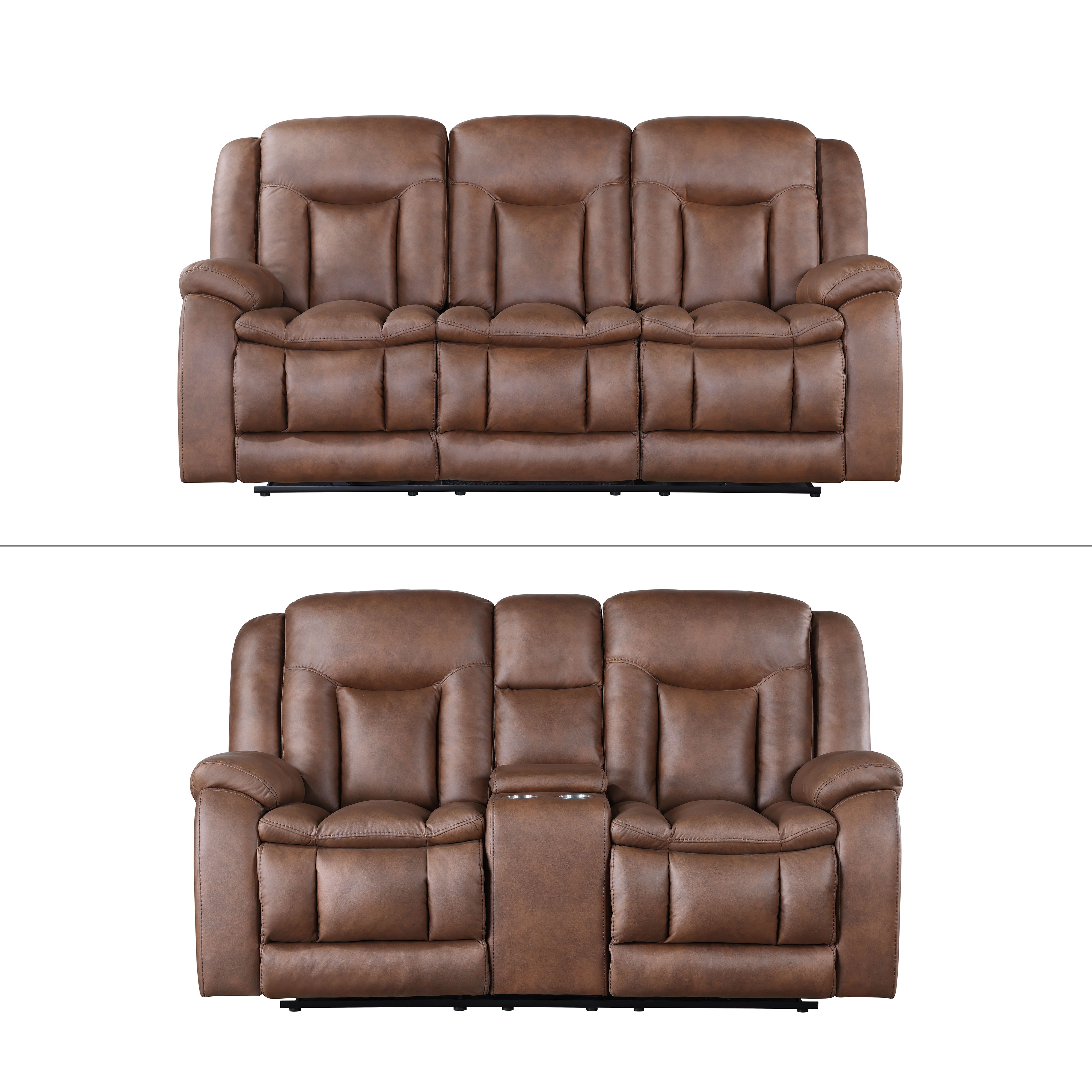 2 Pc · P1 Sofa & Loveseat With Power Footrest