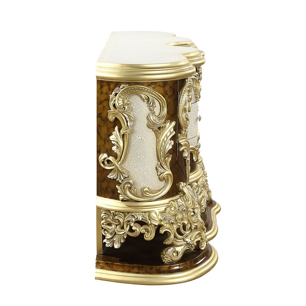 Desiderius - Dresser - Antique Gold & Hand Painted Brown, gold, view 5