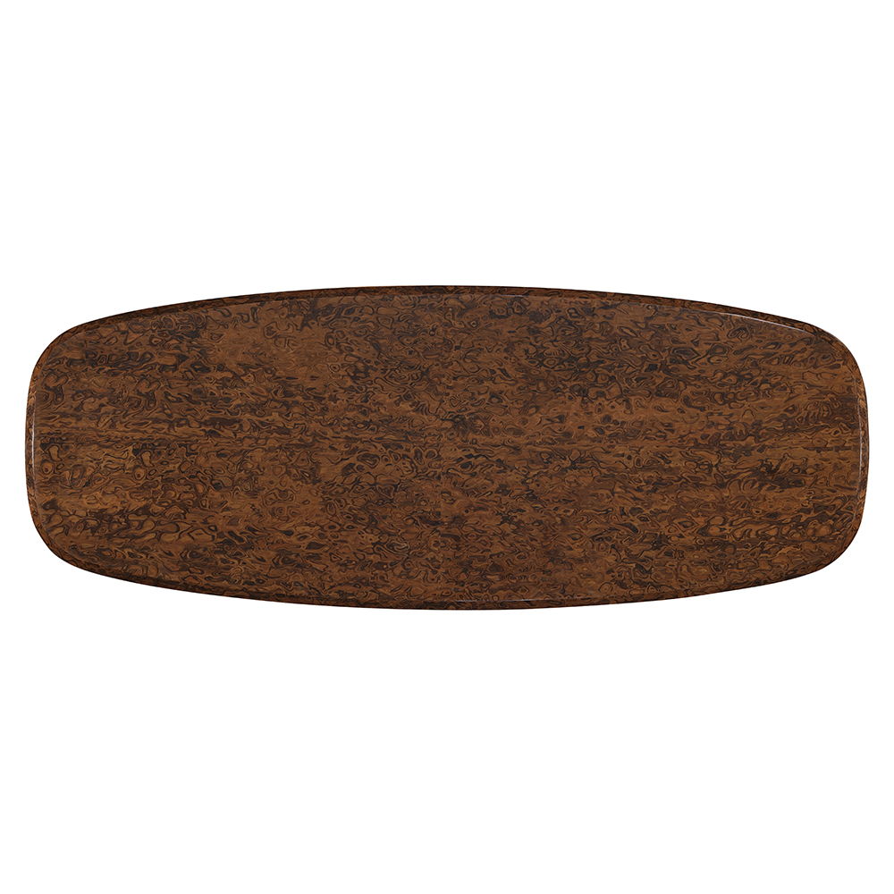 Jamonica - Dining Table - Brown / Gold, dark brown, view 4