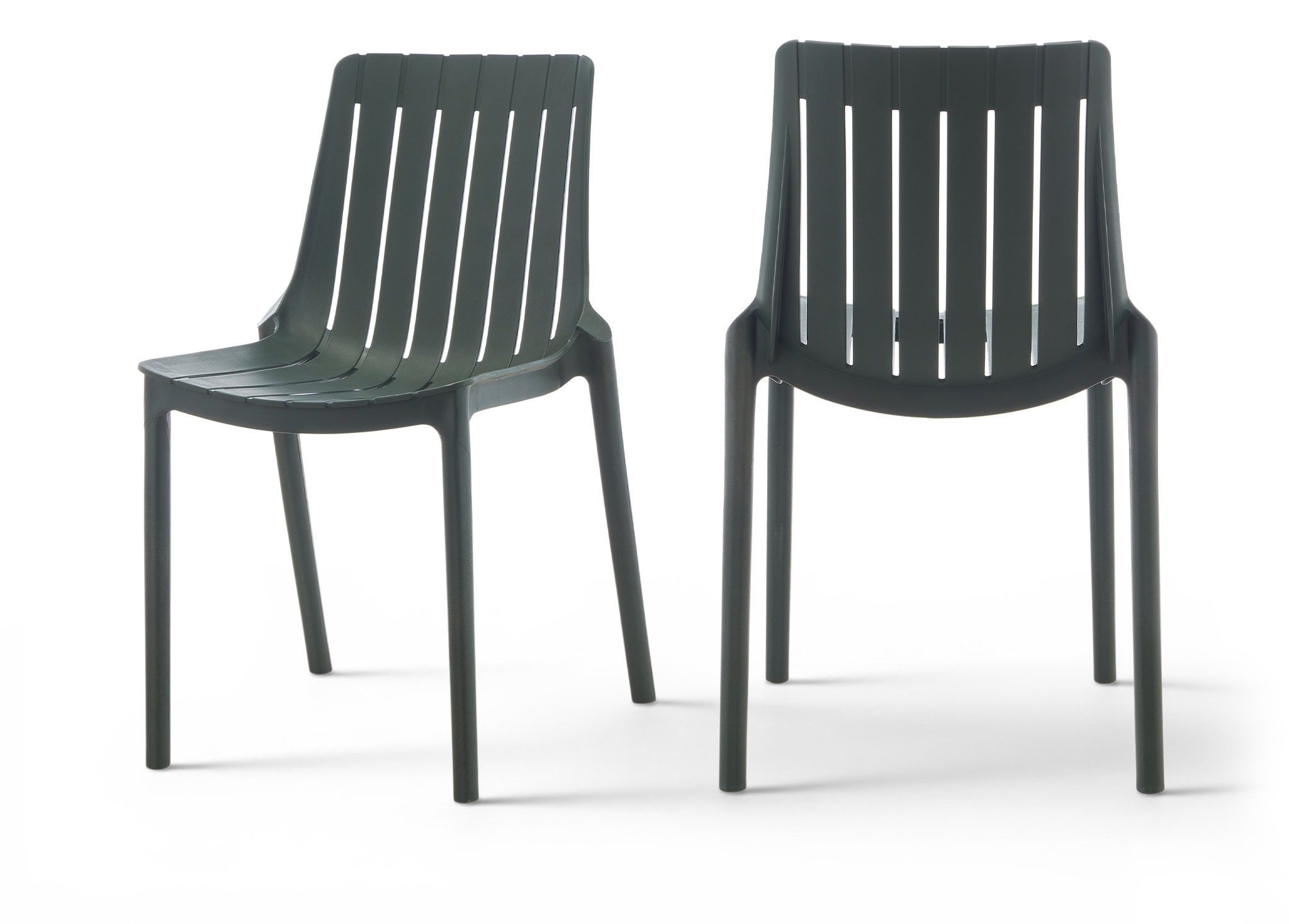 Marilla - Polypropylene Outdoor Patio Dining Chair (Set of 4) - Green