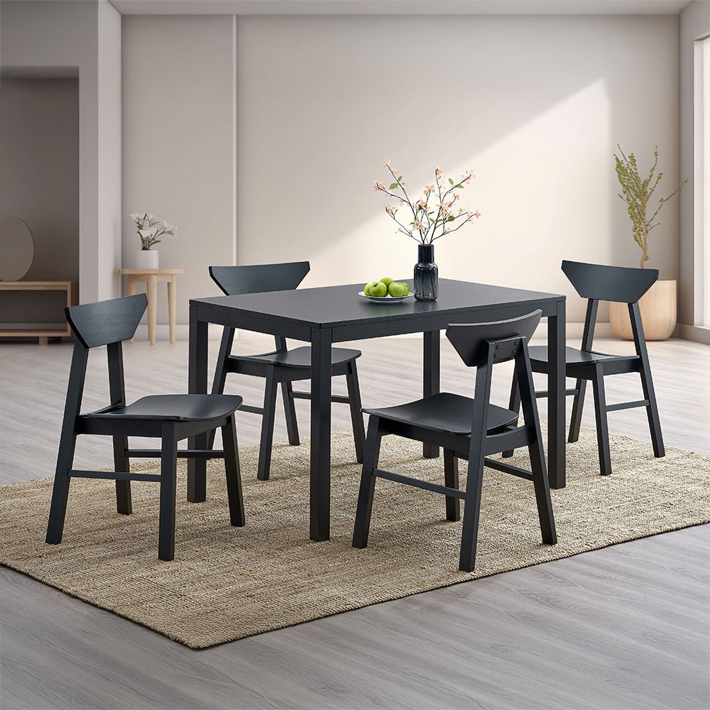 Briar - Side Chair (Set of 4) - Black, black, view 7