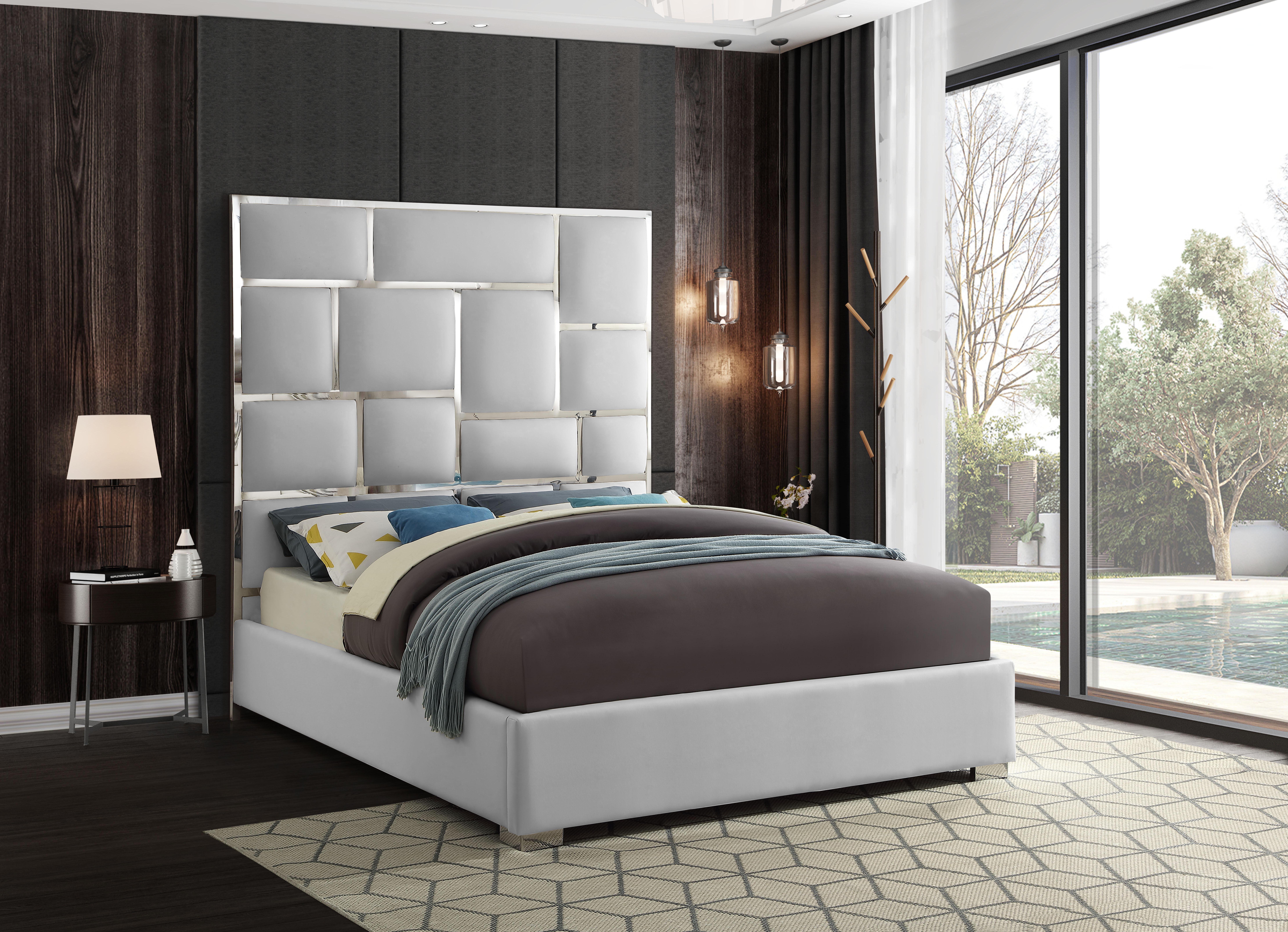 Milan - Queen Bed - White