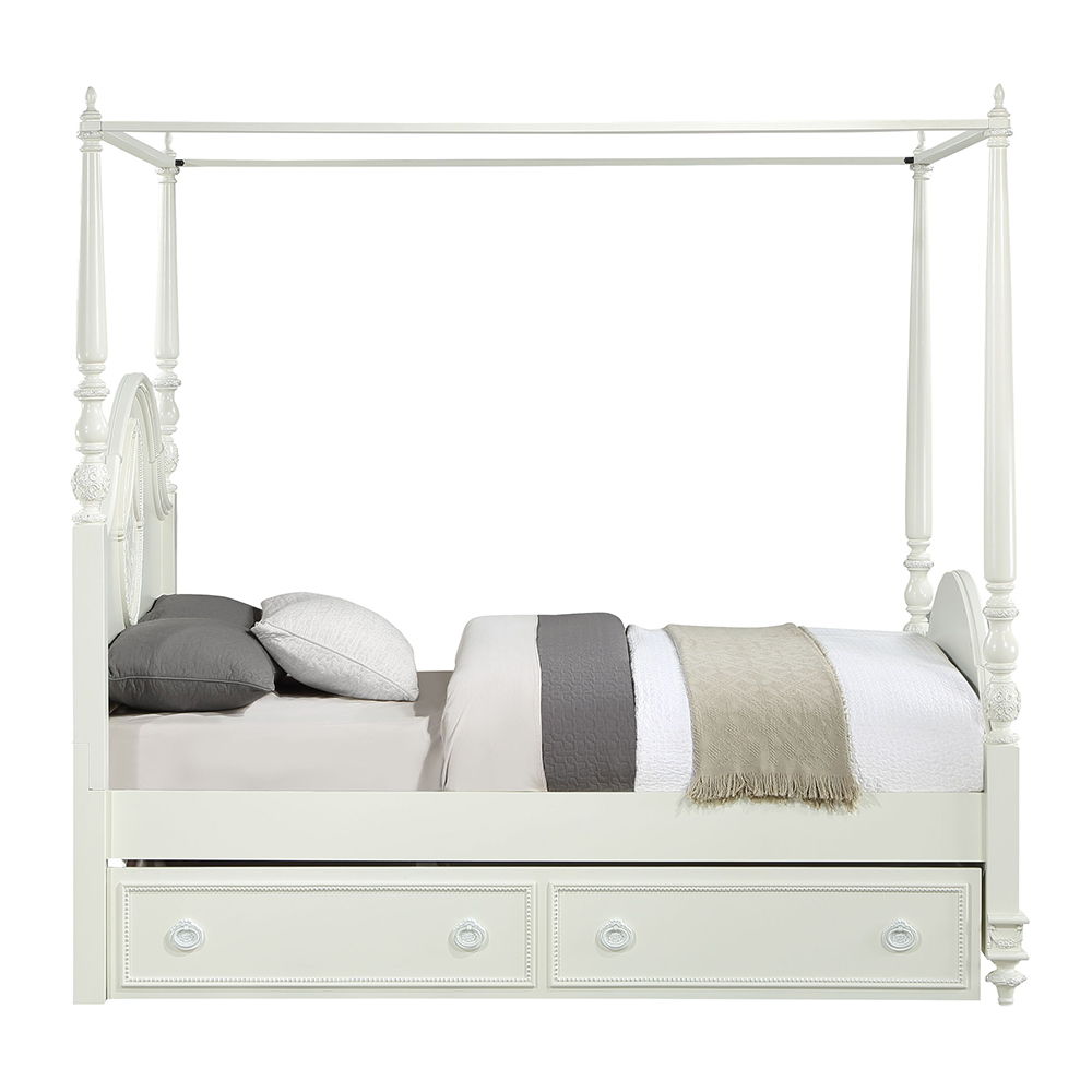 Dorothy - Twin Trundle - Ivory, white, view 4