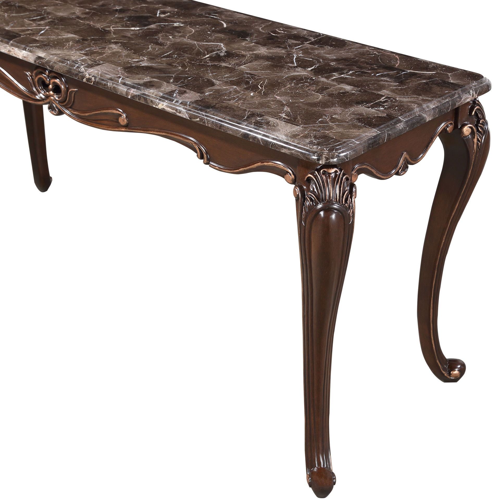 Constantine - Console Table - Red / Cherry, dark brown, view 5