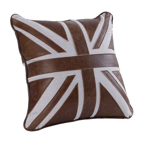 Brancaster - Accent Cushion (Set of 2) - Brown, dark brown