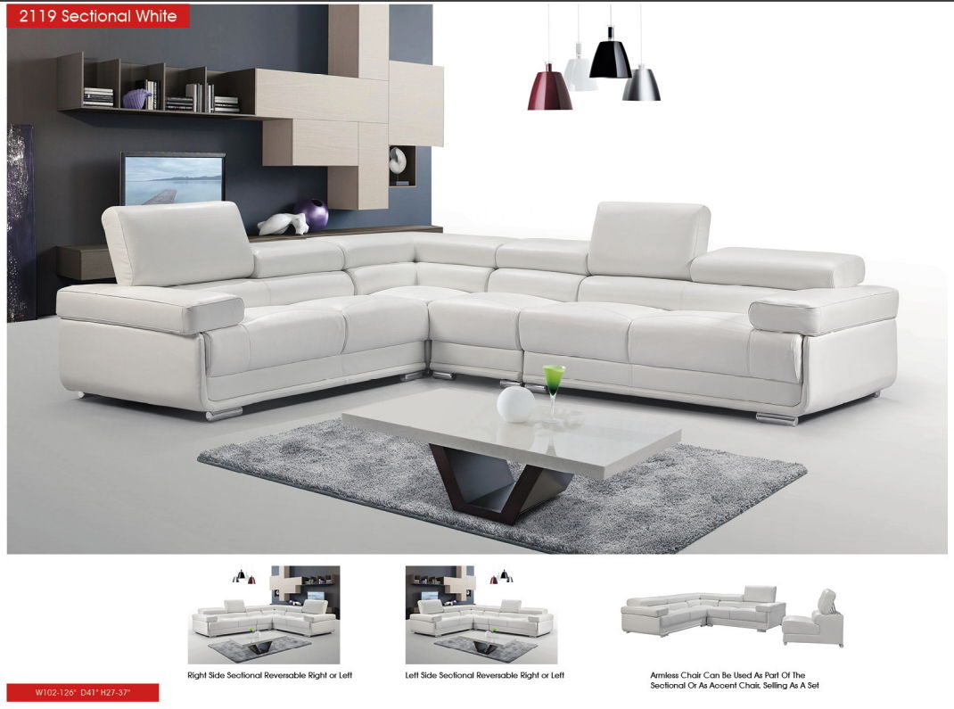 2119 - Chair - White