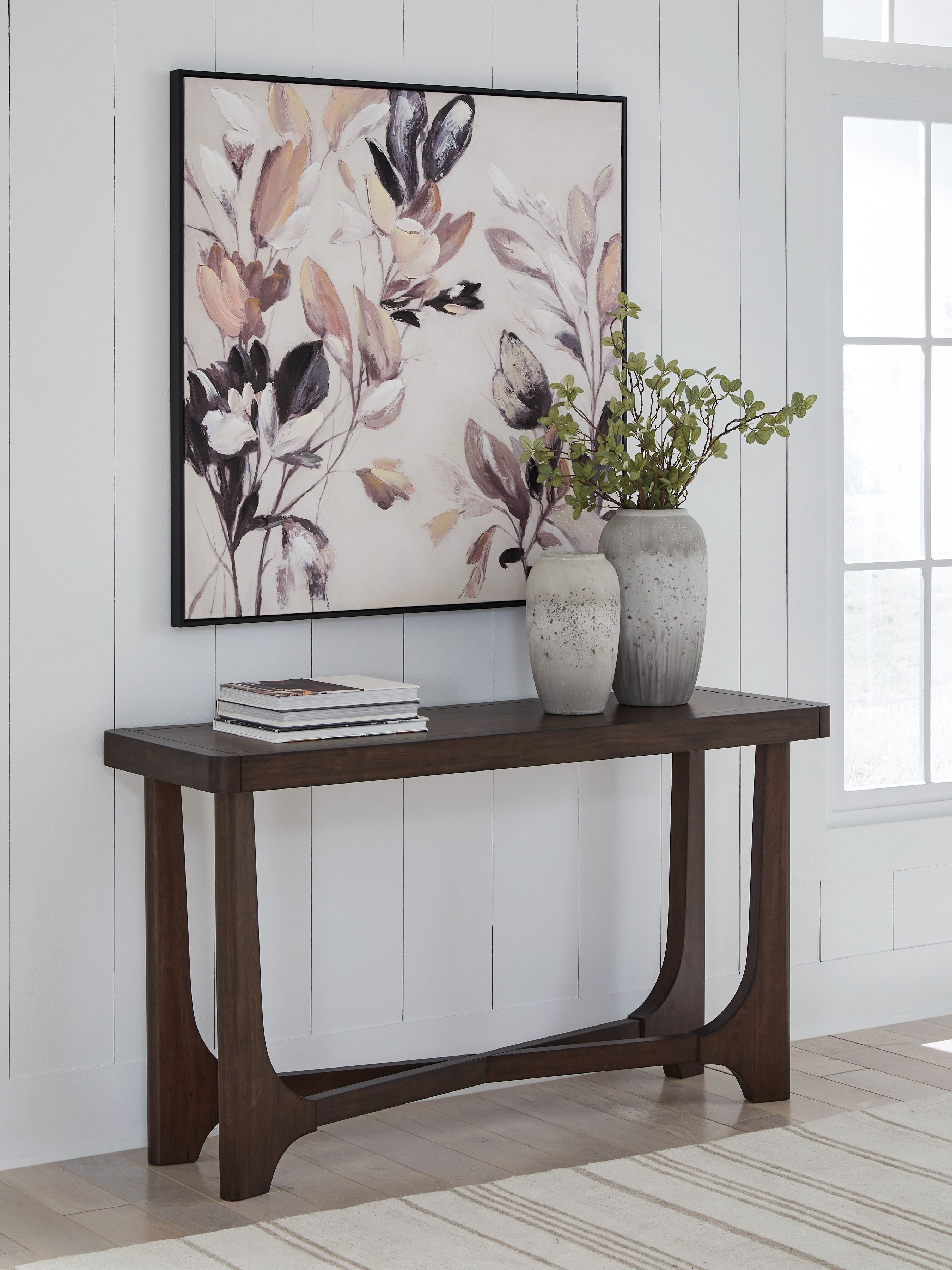 Korestone - Sofa Table - Dark Brown