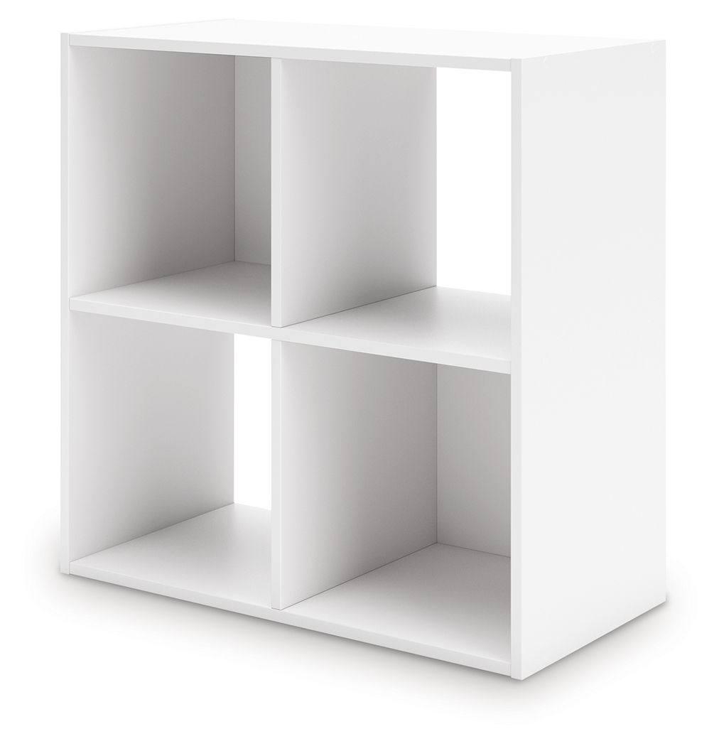 Ashley Furniture Onita - Four Cube Organizer - White - Image 4