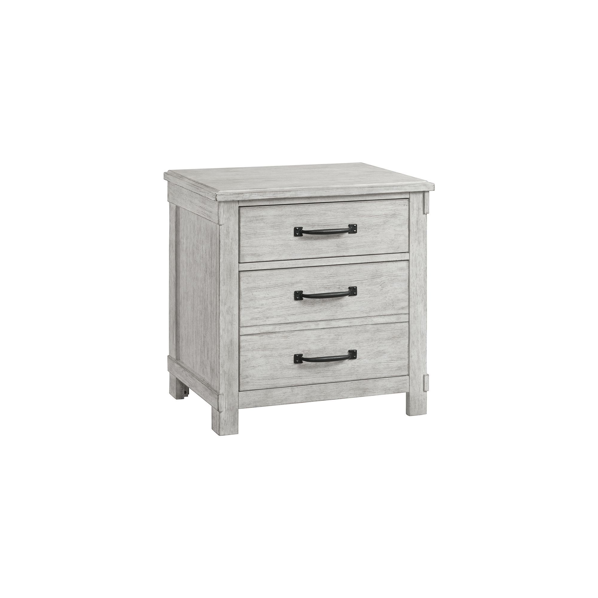 Scott - King Platform Storage 4 Piece Bedroom Set With 2 Nightstands & Dresser - White