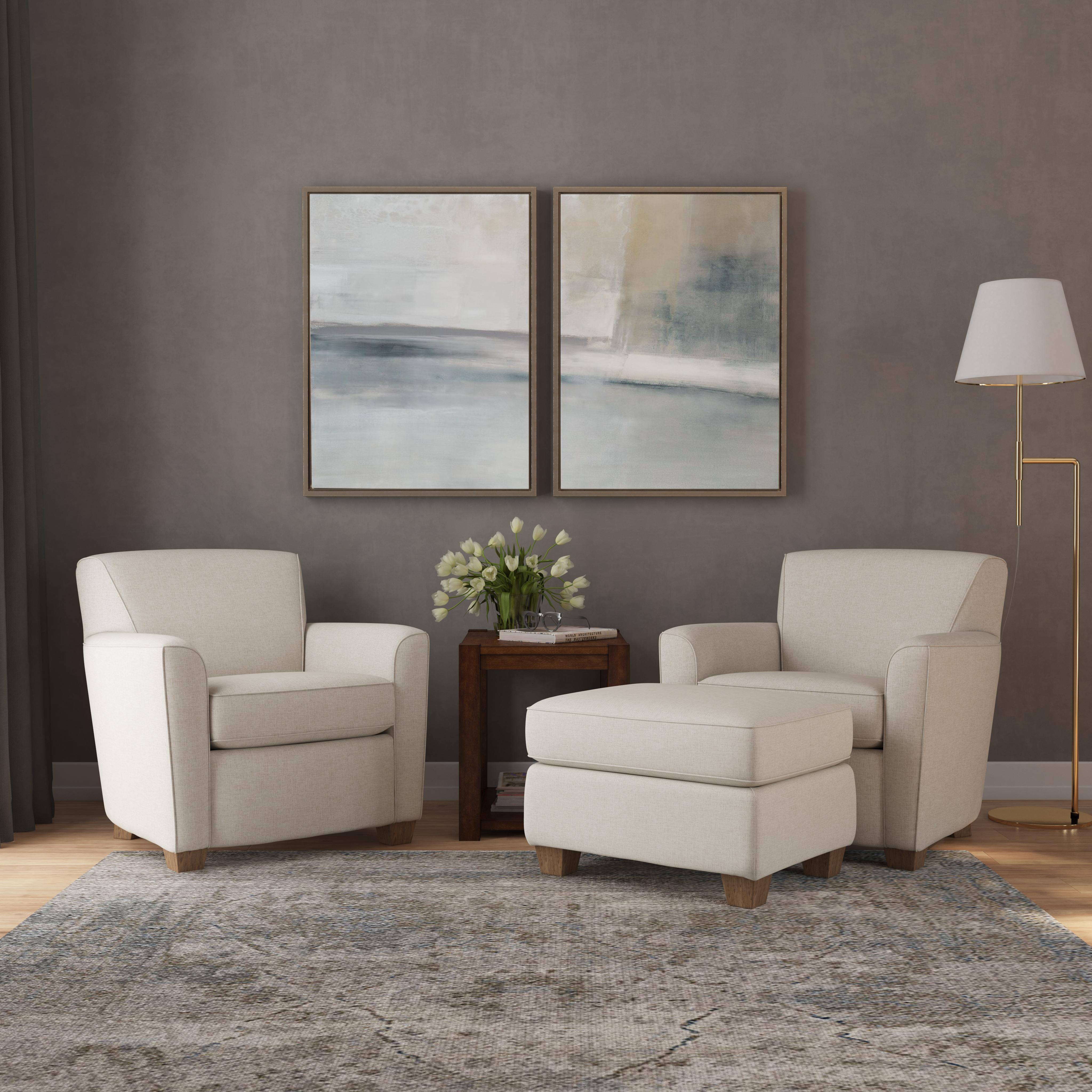 Kingman - Fabric Chair, beige