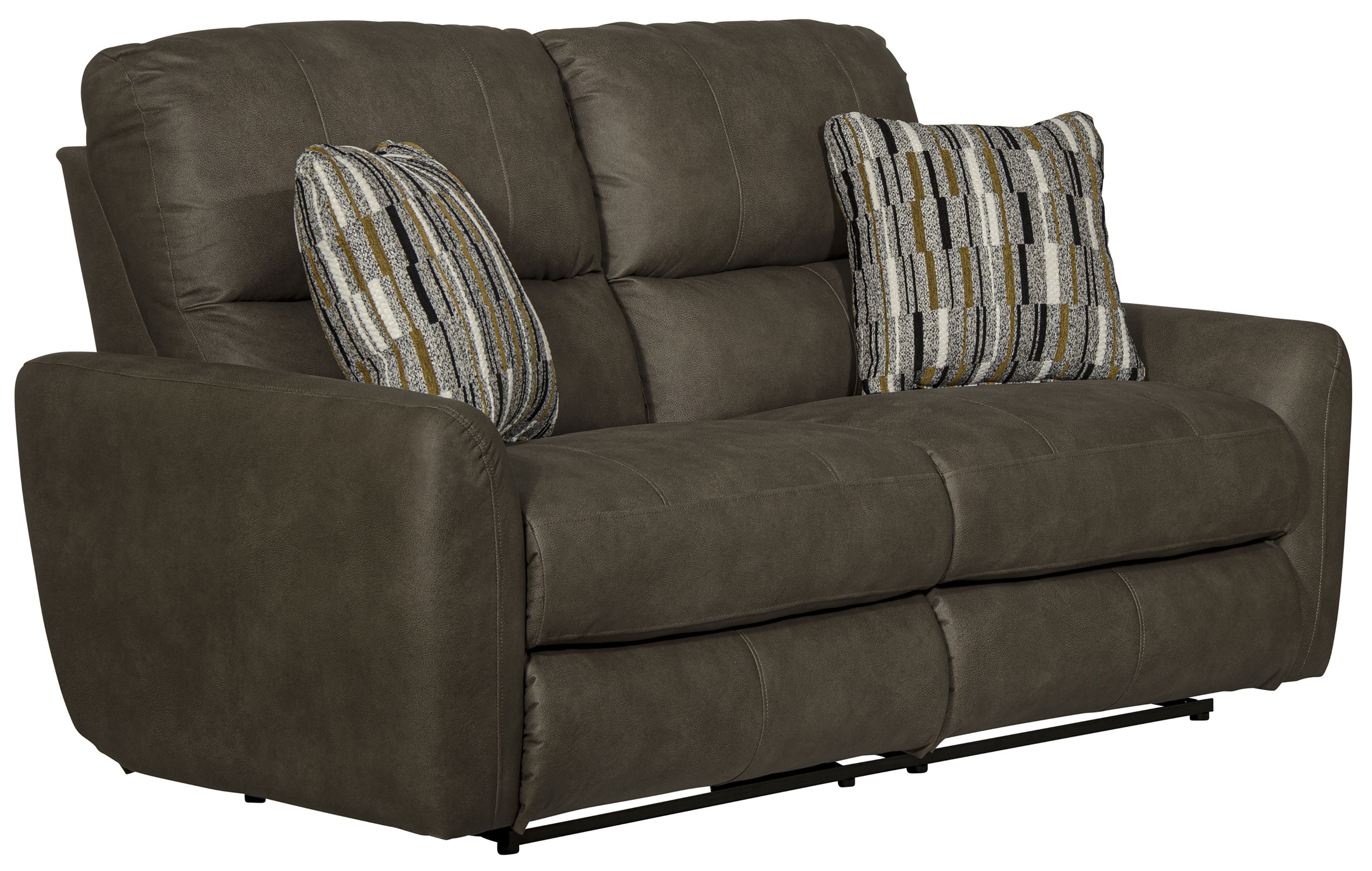Dorian - Reclining Loveseat - Pebble