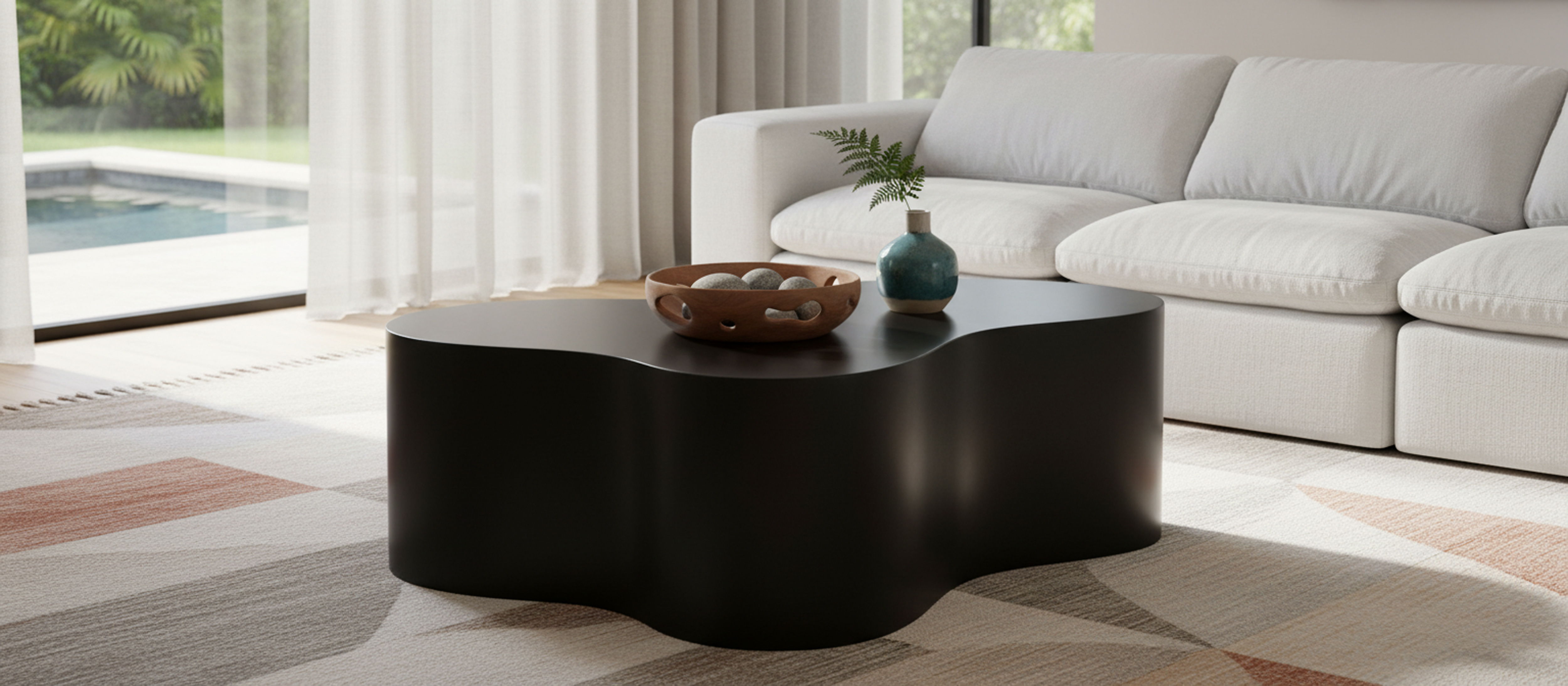 Tevere - Coffee Table - Black