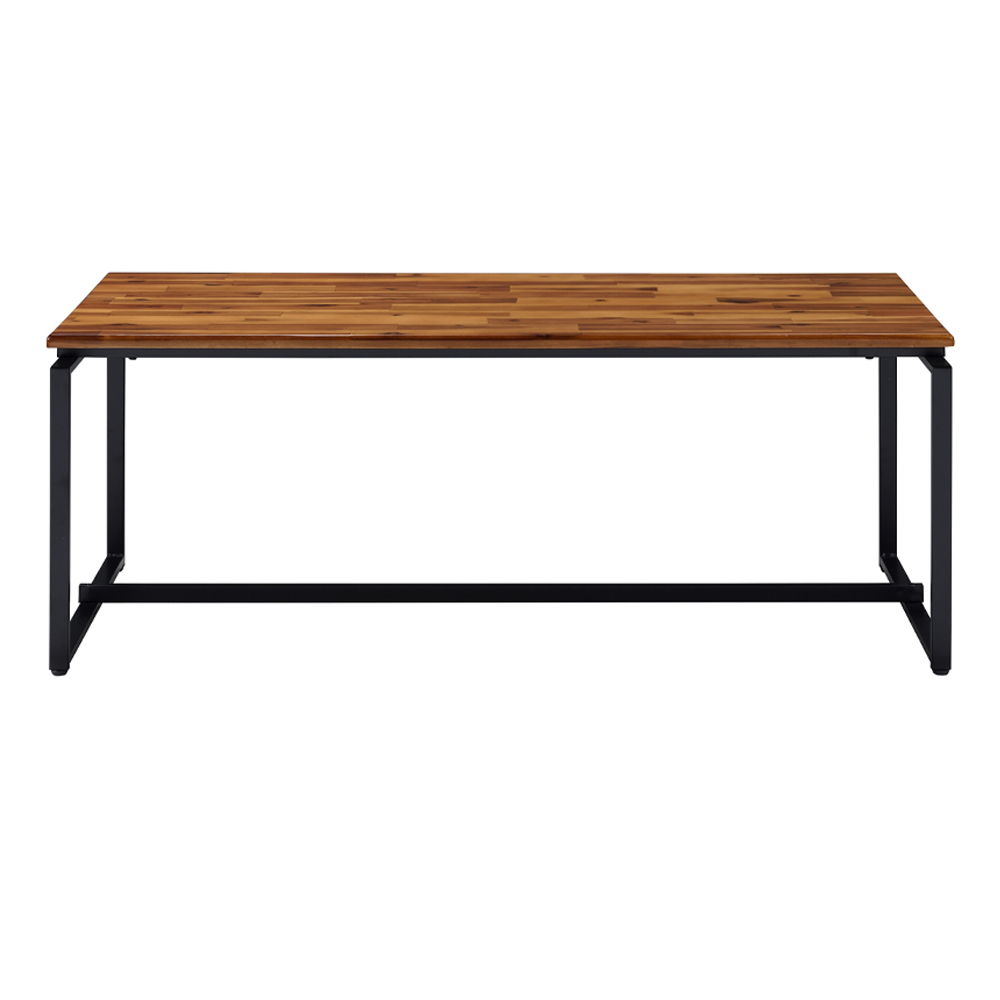 Jurgen - 3 Piece Coffee & End Set - Oak & Black, black, view 3