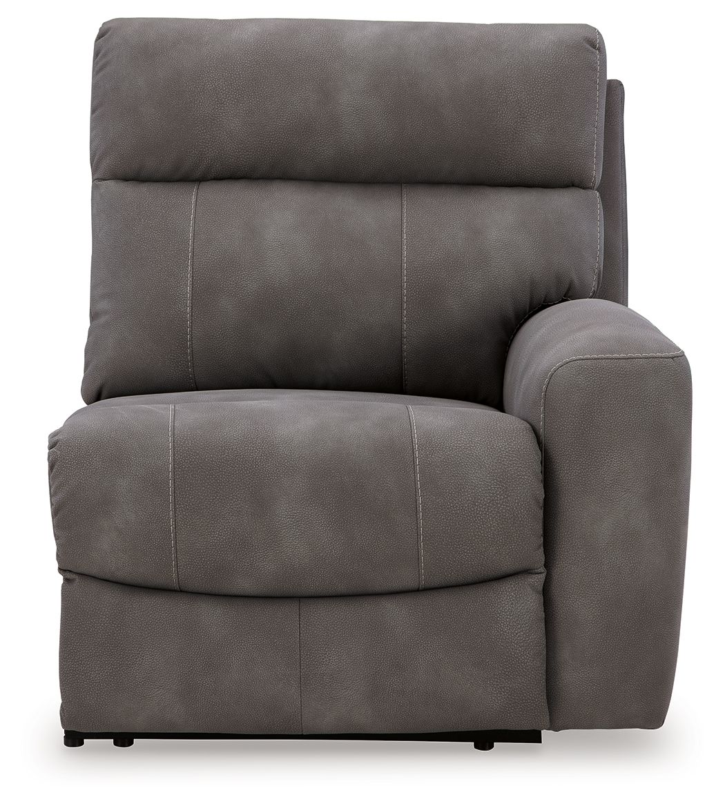 Ashley Furniture Next-Gen Durapella - 4-Piece Power Reclining Sectional - Slate - Image 13