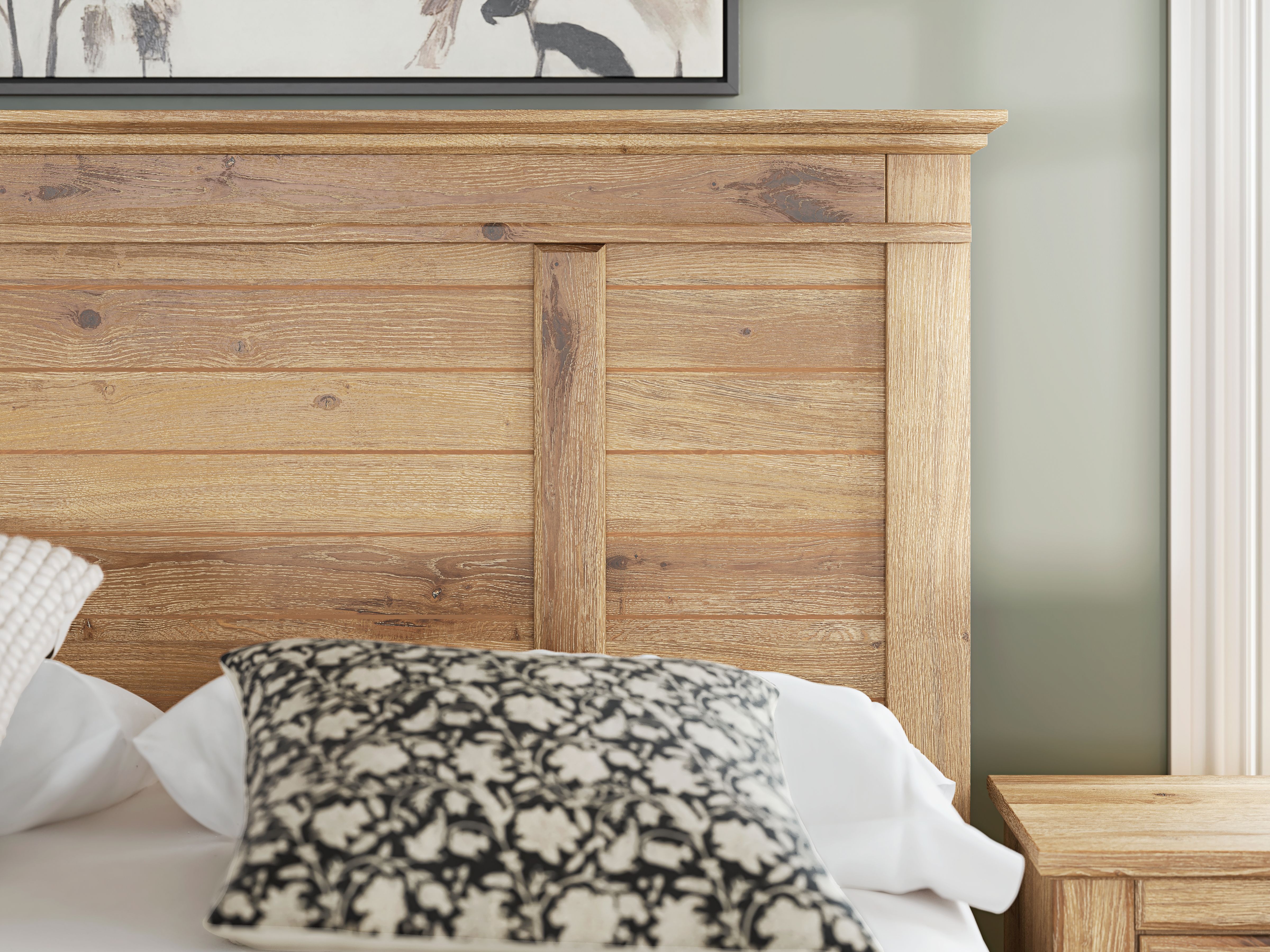Ashley Furniture Makidern - Full Panel Bed - Tan - Image 10
