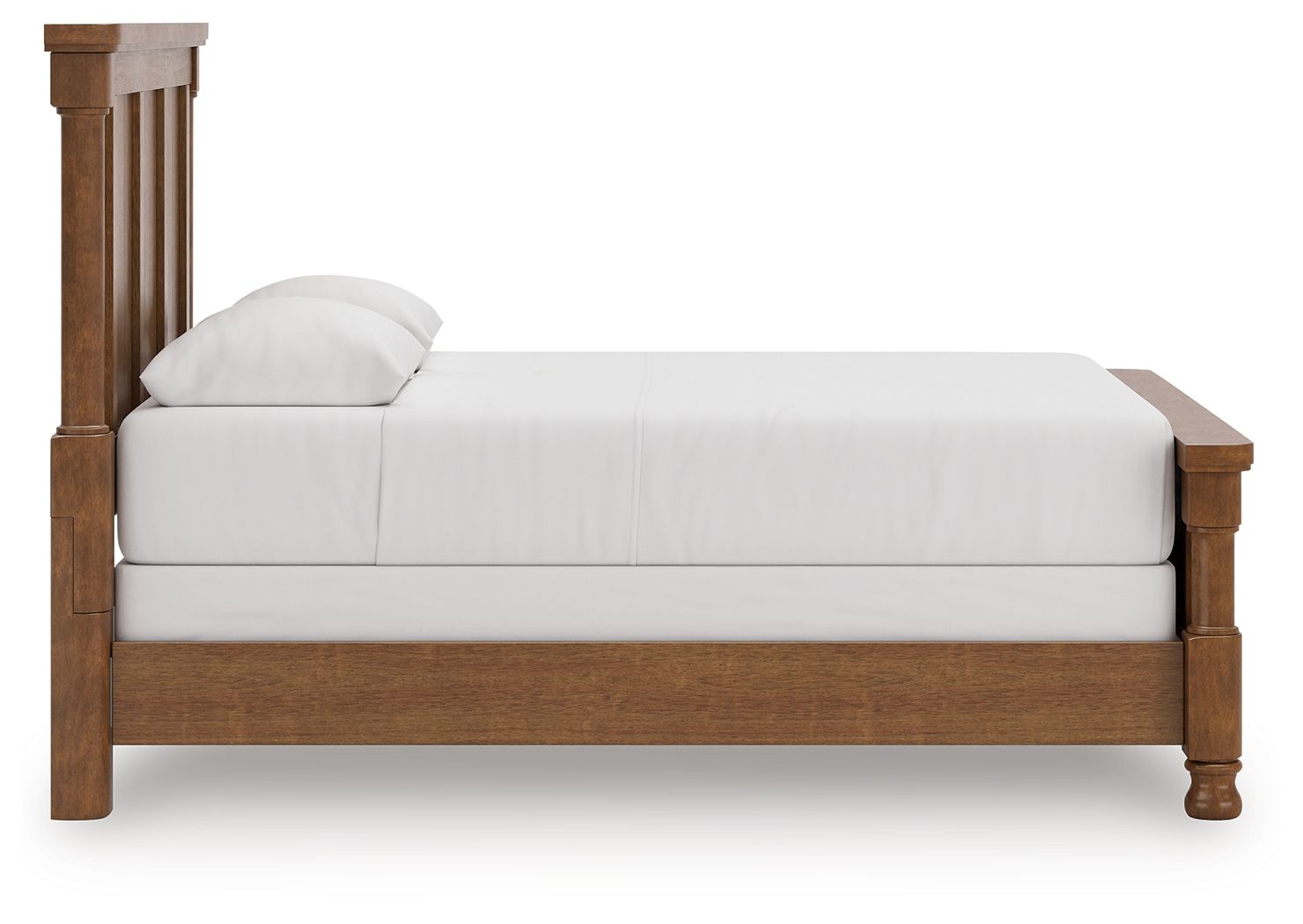 Ashley Furniture Rowlenstown - Queen Poster Bed - Brown - Image 6