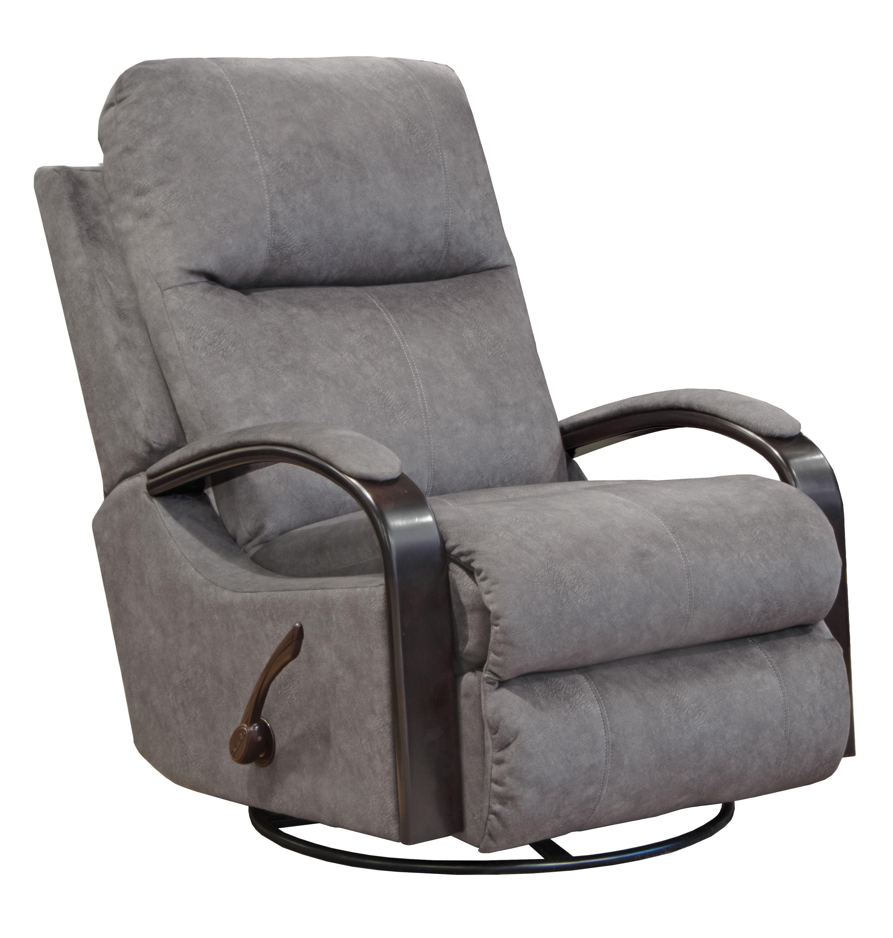 Niles - Swivel Glider Recliner - Graphite