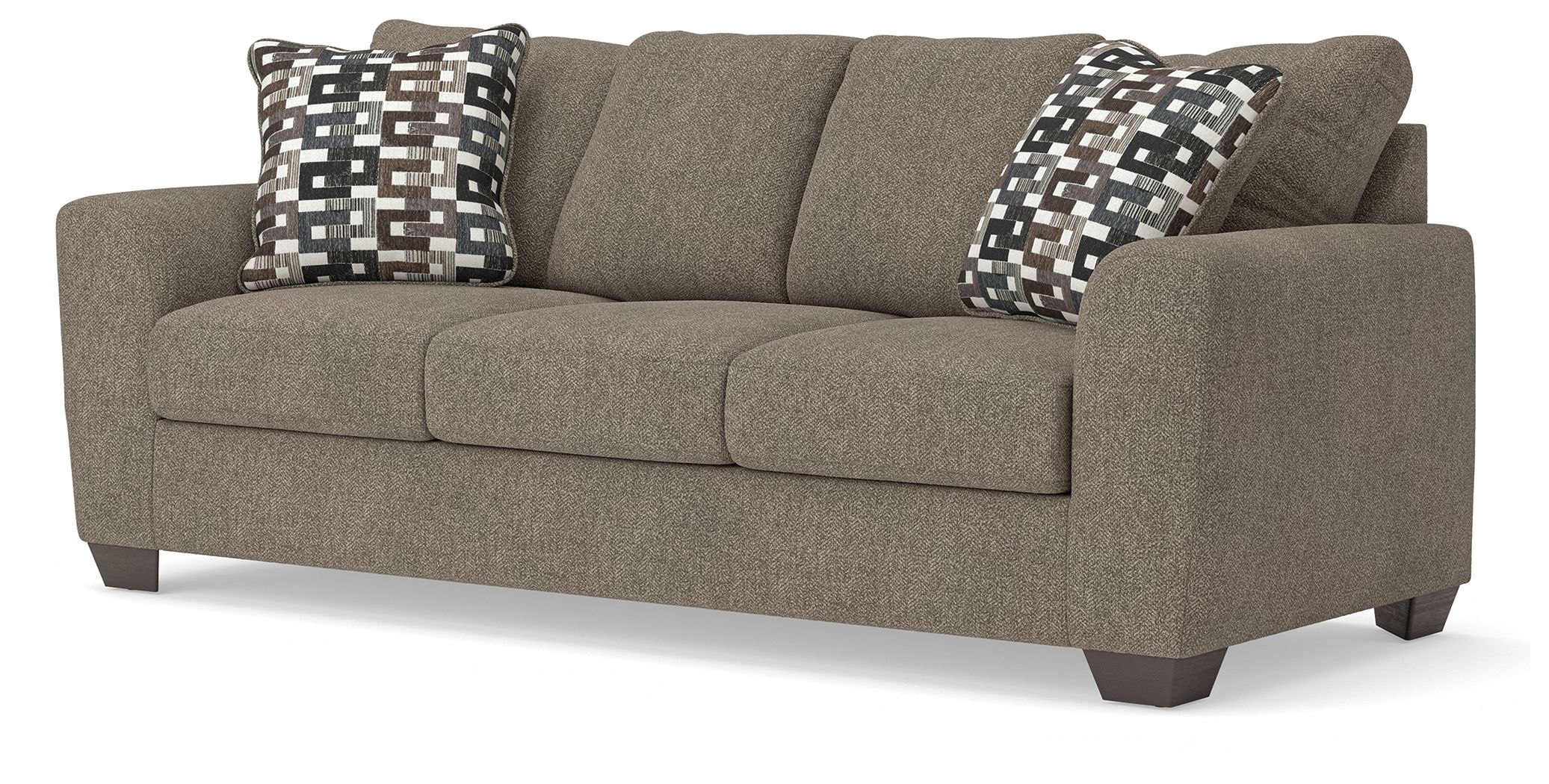 Ashley Furniture Triston-Peaks - Queen Sofa Sleeper - Suede - Image 5