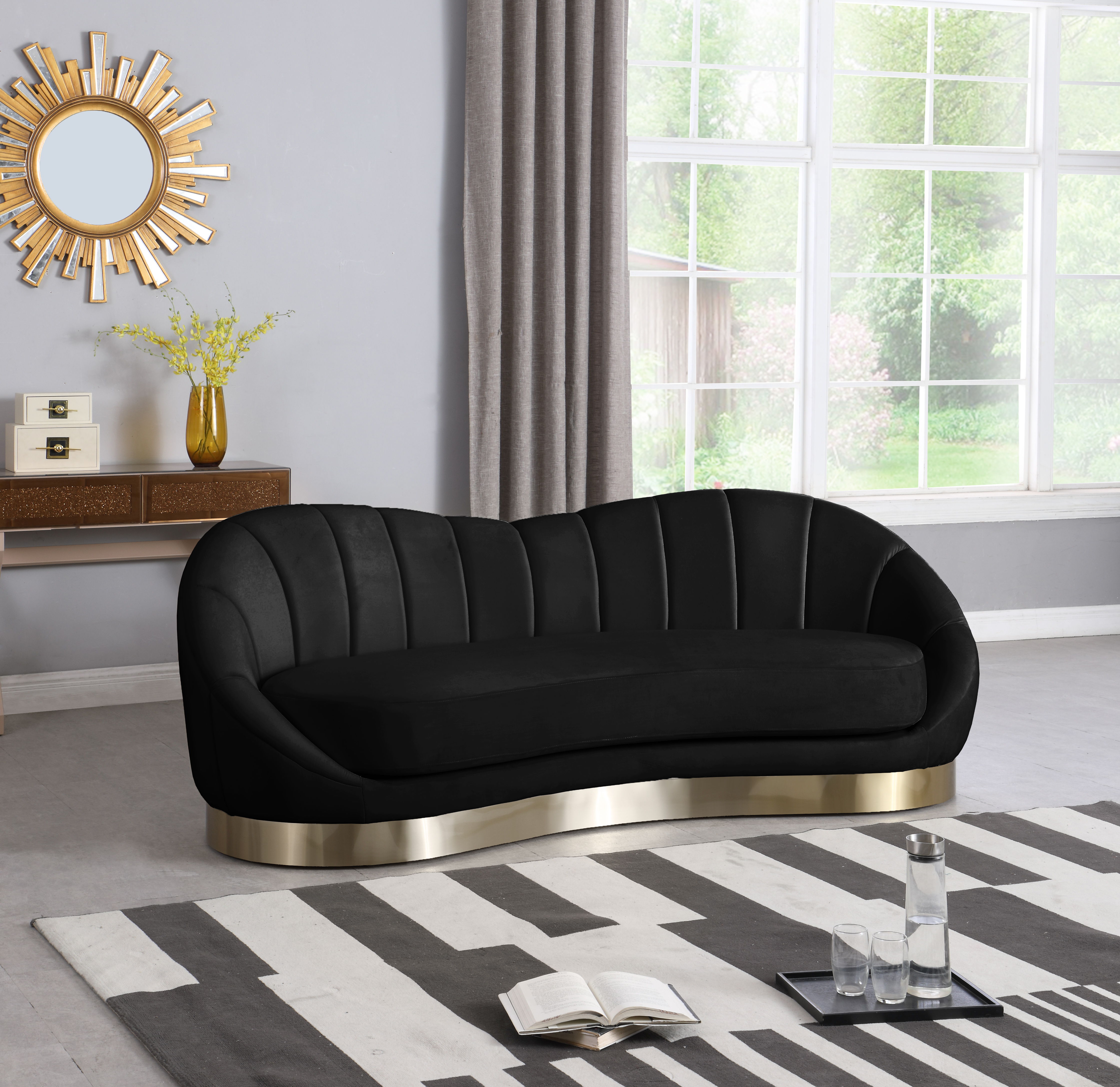 Shelly - Sofa - Black