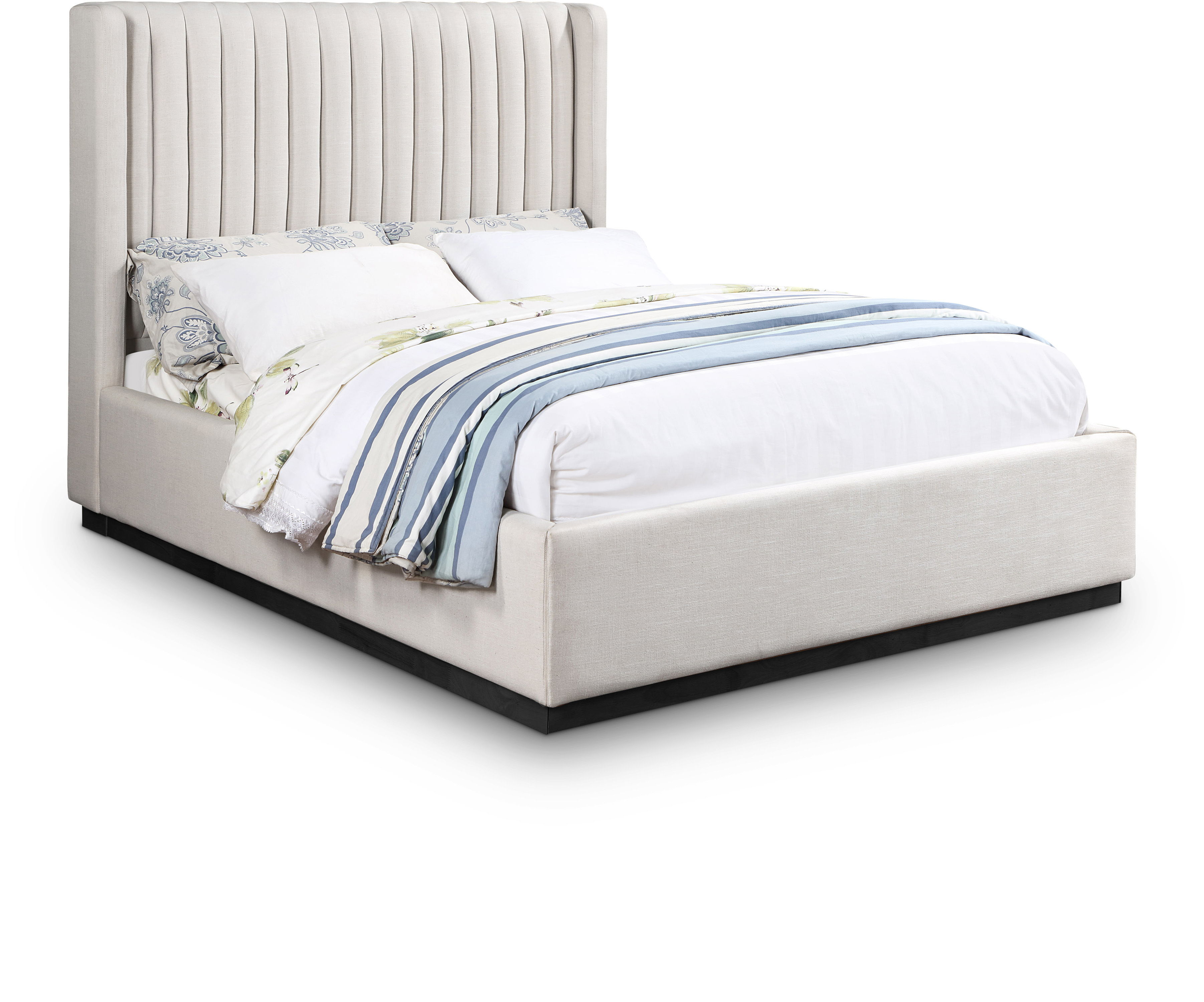 Logan - Full Bed - Beige