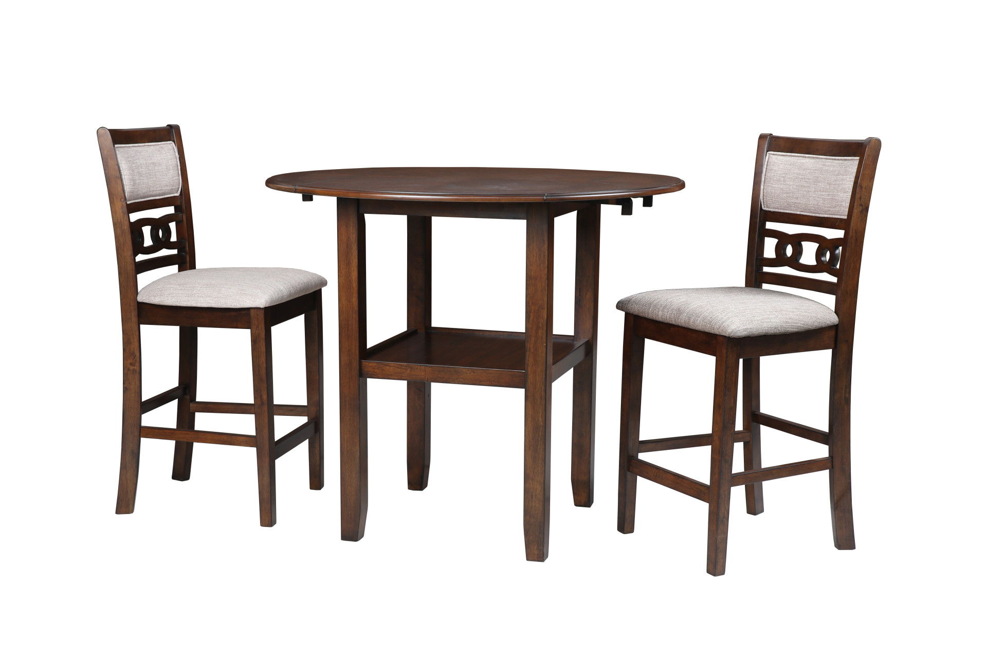 3 Pc · Counter Drop Leaf Table & 2 Chairs
