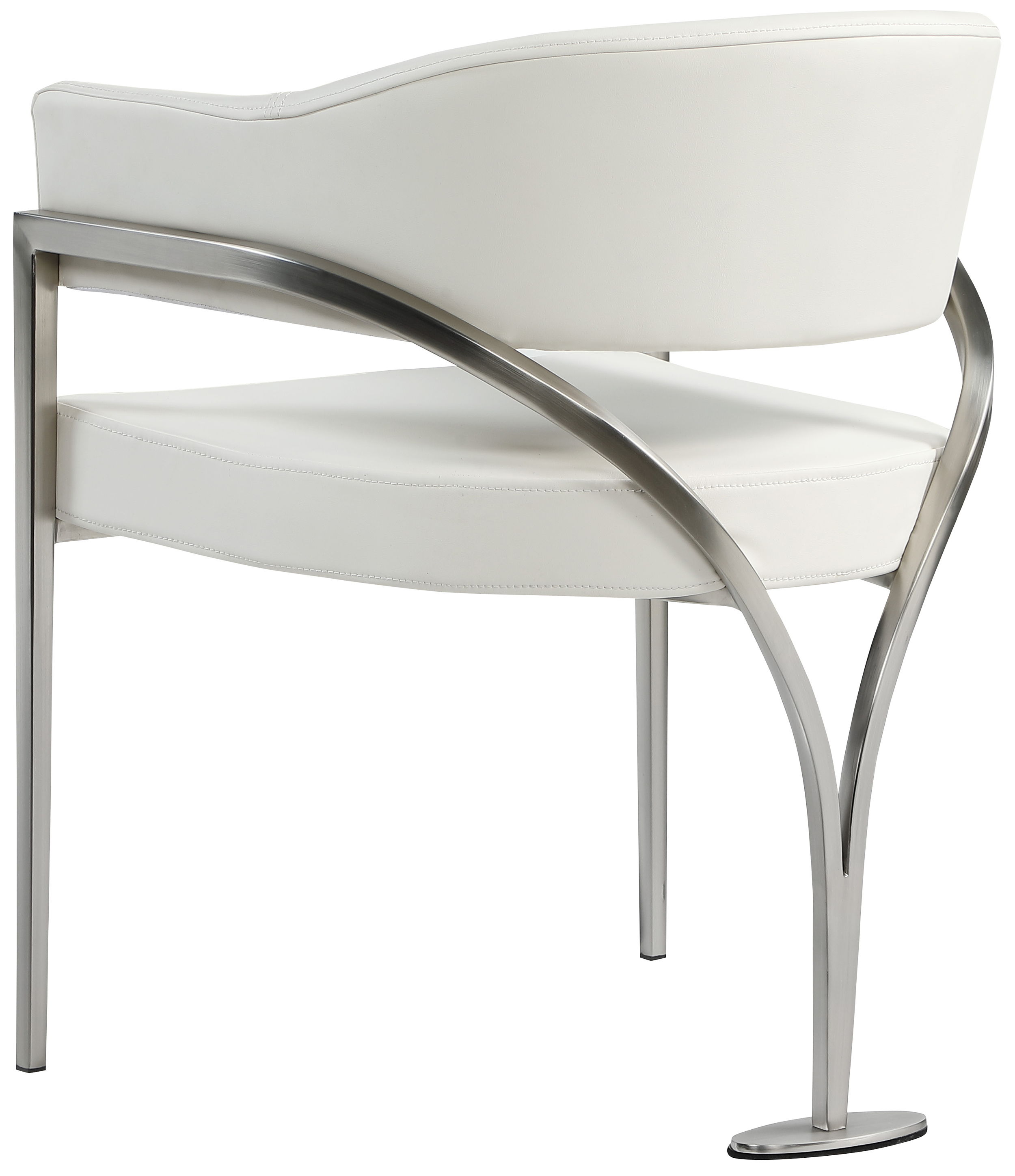Madelyn - Faux Leather Dining Chair (Set of 2) - Cream