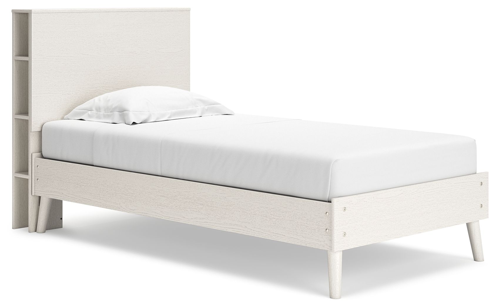 Ashley Aprilyn - White - Twin Bookcase Bed