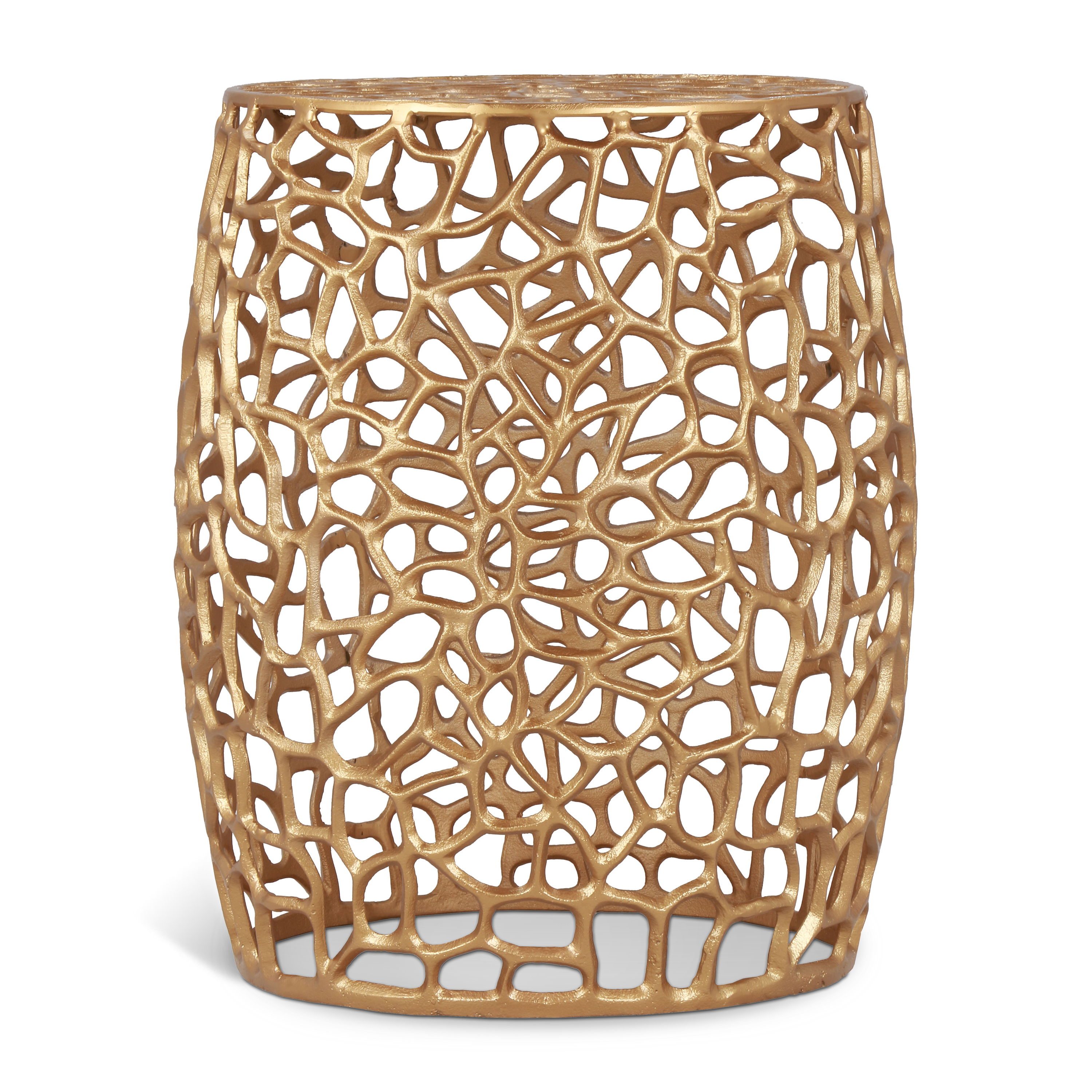 Priya - End Table - Gold