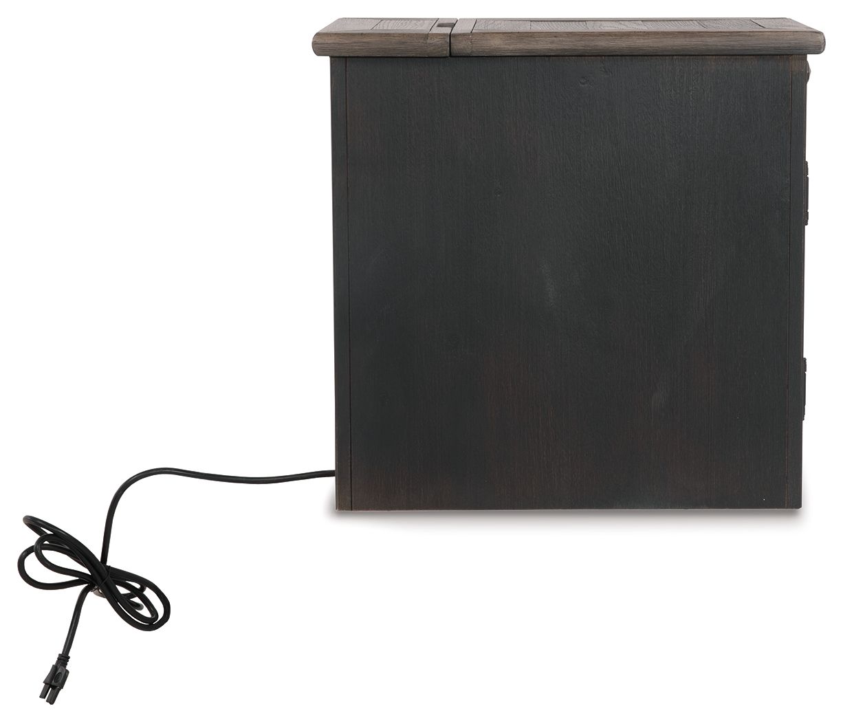 Ashley Furniture Tyler Creek - Chair Side End Table - Grayish Brown / Black - Image 8
