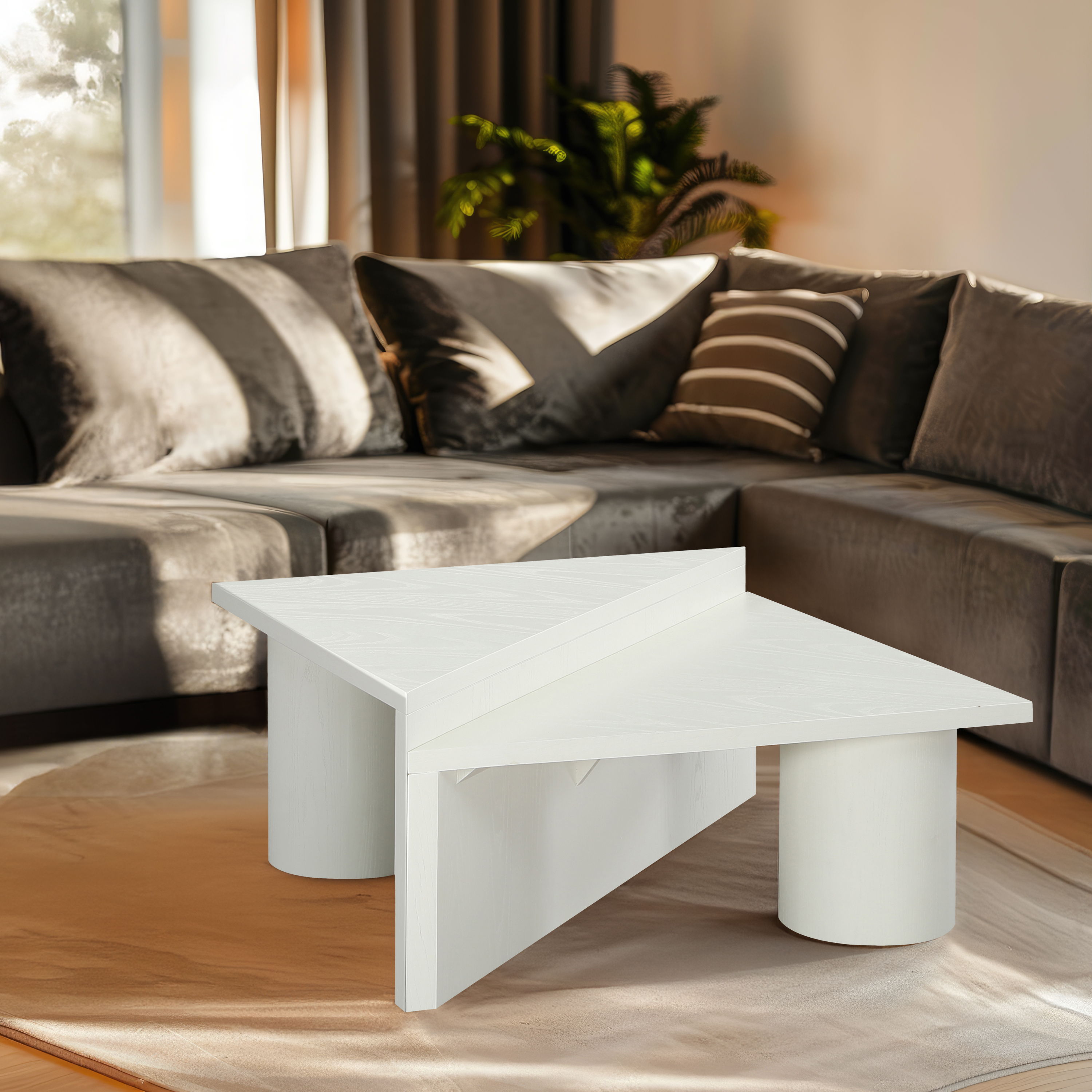 Pavillion - Coffee Table - White
