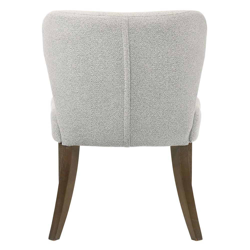 Dillon - Side Chair (Set of 2) - Gray / Walnut, gray, view 4