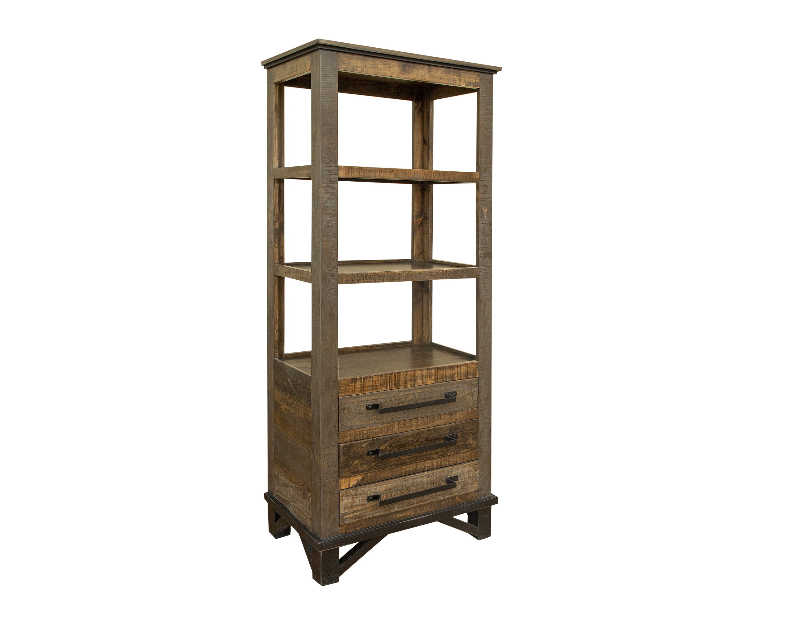 International Furniture Direct Loft Brown - Pier - Two Tone Gray / Brown