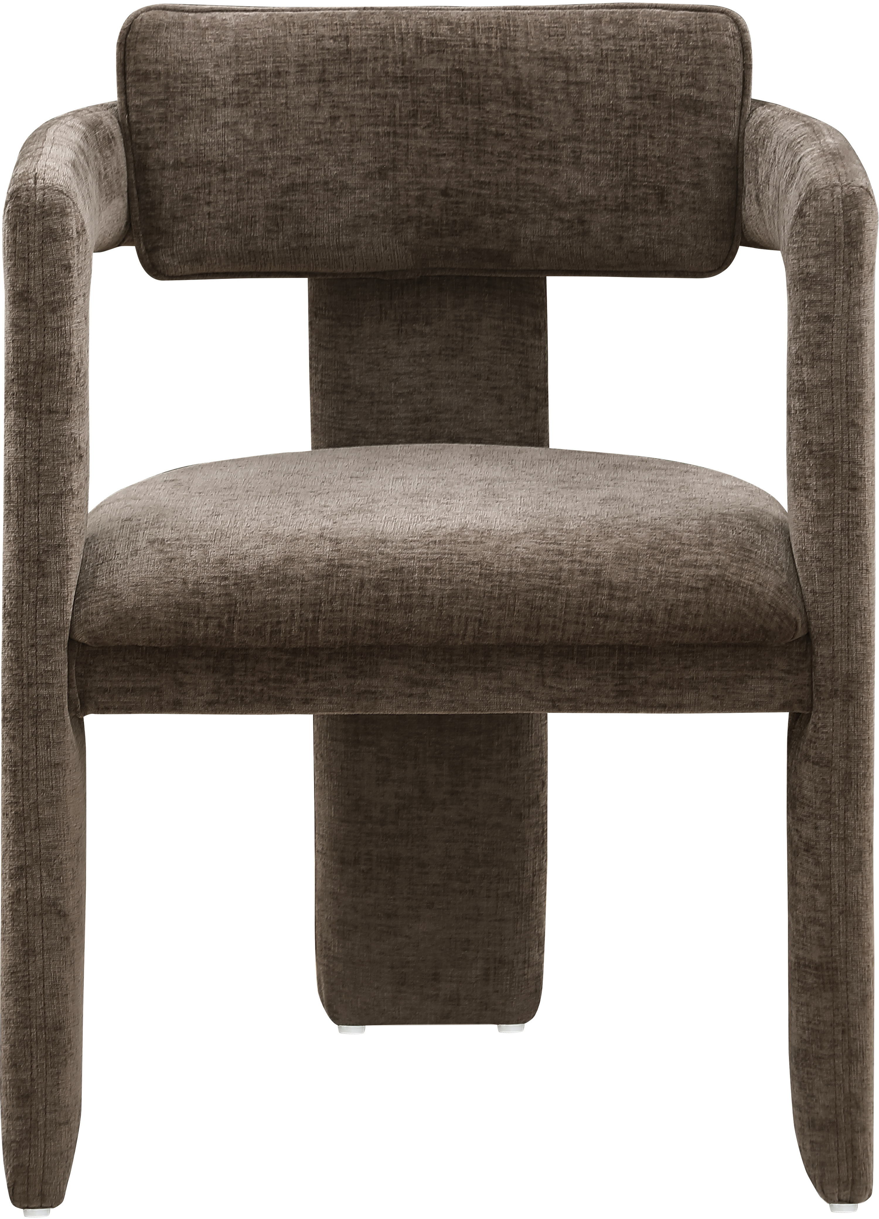 Brenda - Chenille Dining Chair (Set of 2) - Brown