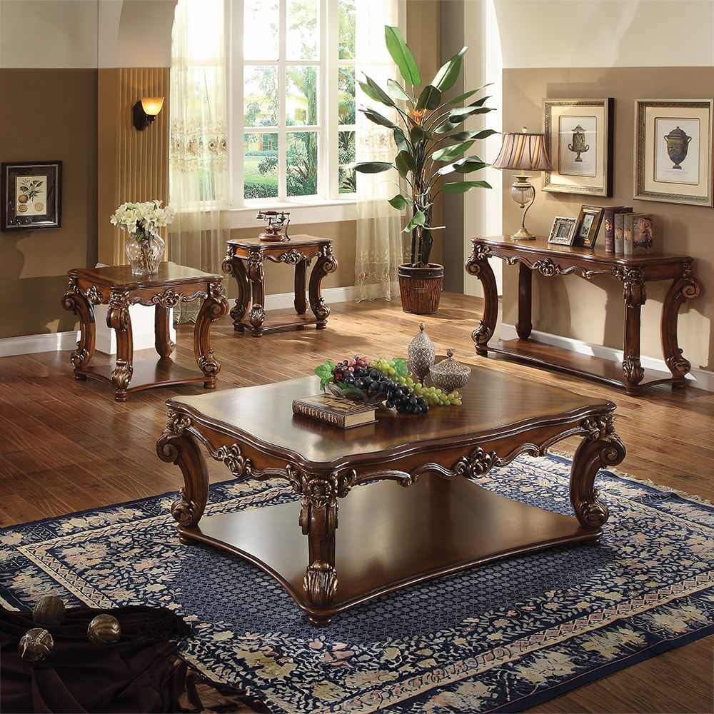Vendome - End Table - Cherry, dark brown, view 3