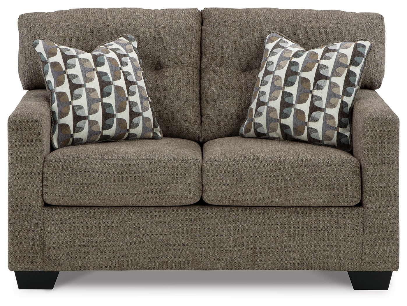 Ashley Furniture Mahoney - Loveseat - Chocolate - Image 3