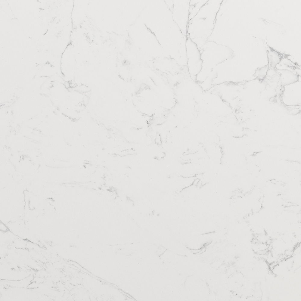 Jaramillo - End Table - White Natural Marble Top & Black, white, view 3